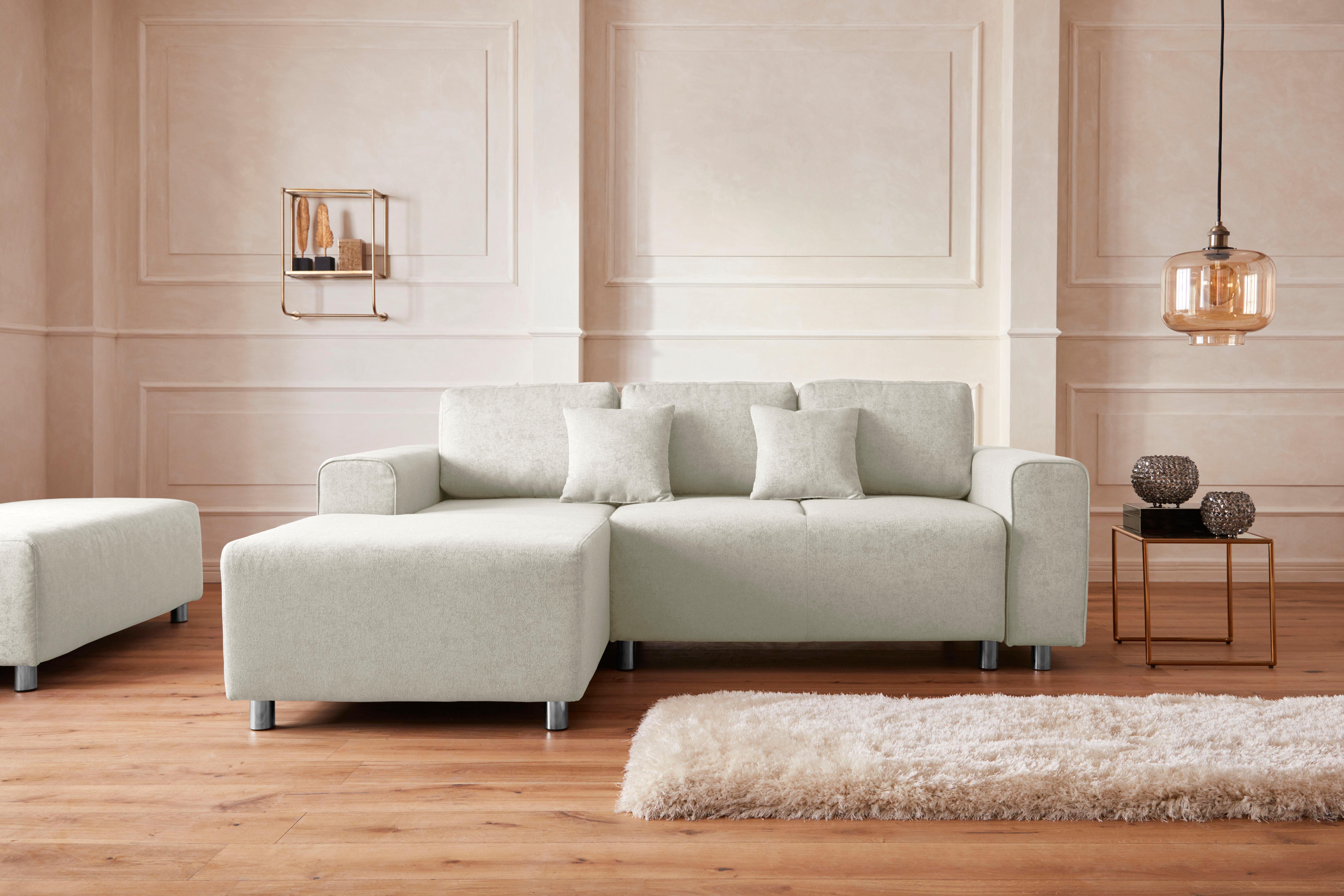 Guido Maria Kretschmer Home&Living Ecksofa »Györ«, wahlweise mit Bettfunktion und Bettkasten incl. 2 Zierkissen, democratichome Edition online kaufen Guido Maria Kretschmer Home&Living Ecksofa »Györ«, wahlweise mit Bettfunktion und Bettkasten incl. 2 Zierkissen, democratichome Edition online kaufen