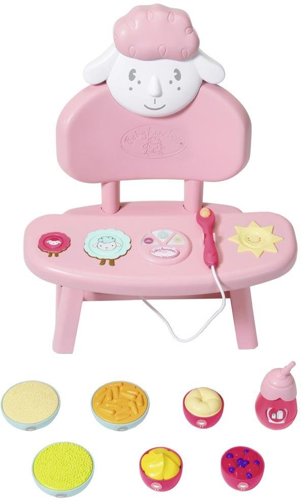Image of Baby Annabell Puppenhochstuhl »Lunch Time Tisch«, mit Licht- und Soundeffekten