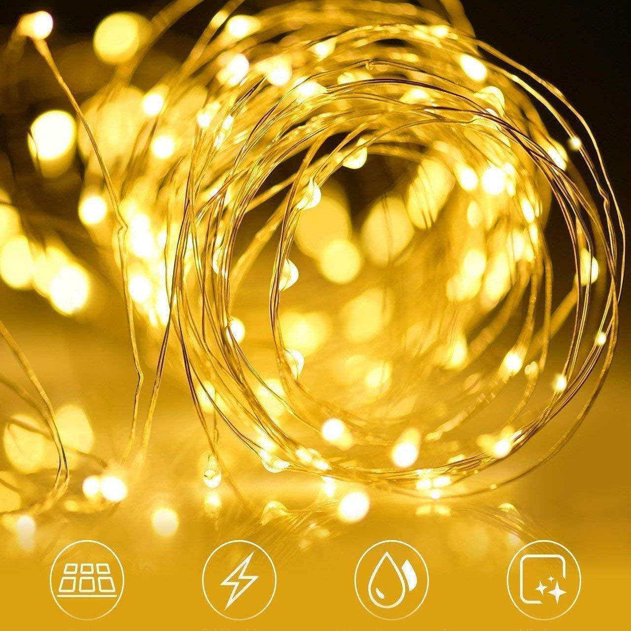 oyajia LED Solarleuchte 12M 100LEDs / günstig online kaufen