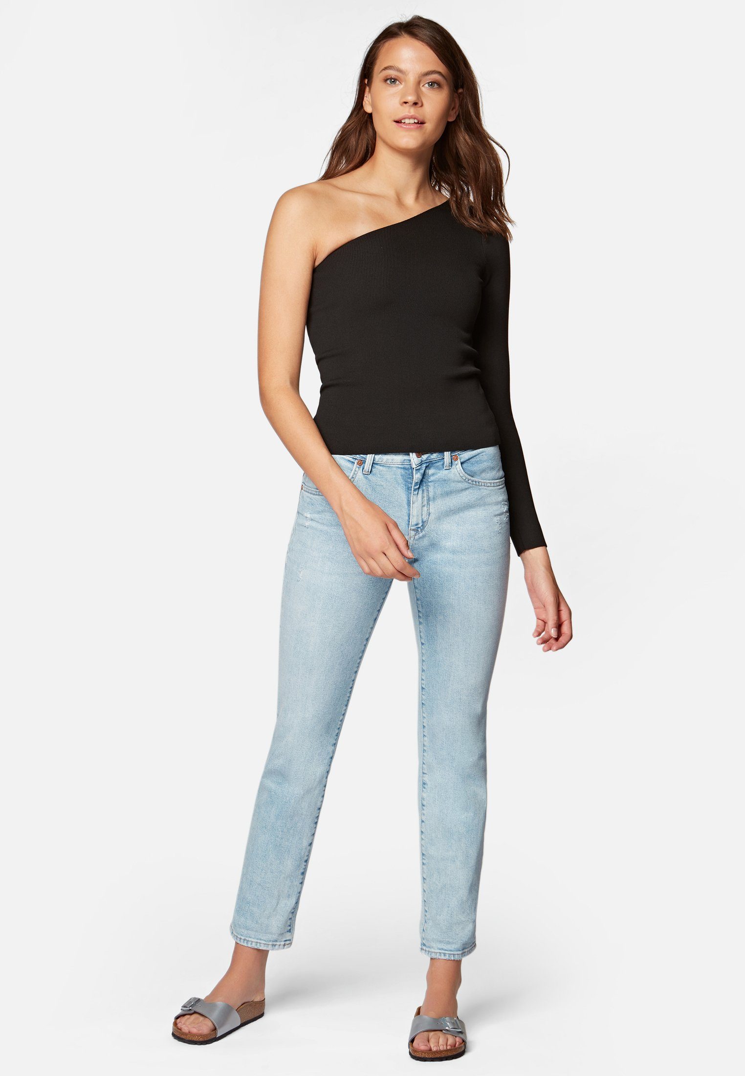 sweater with holes in shoulder