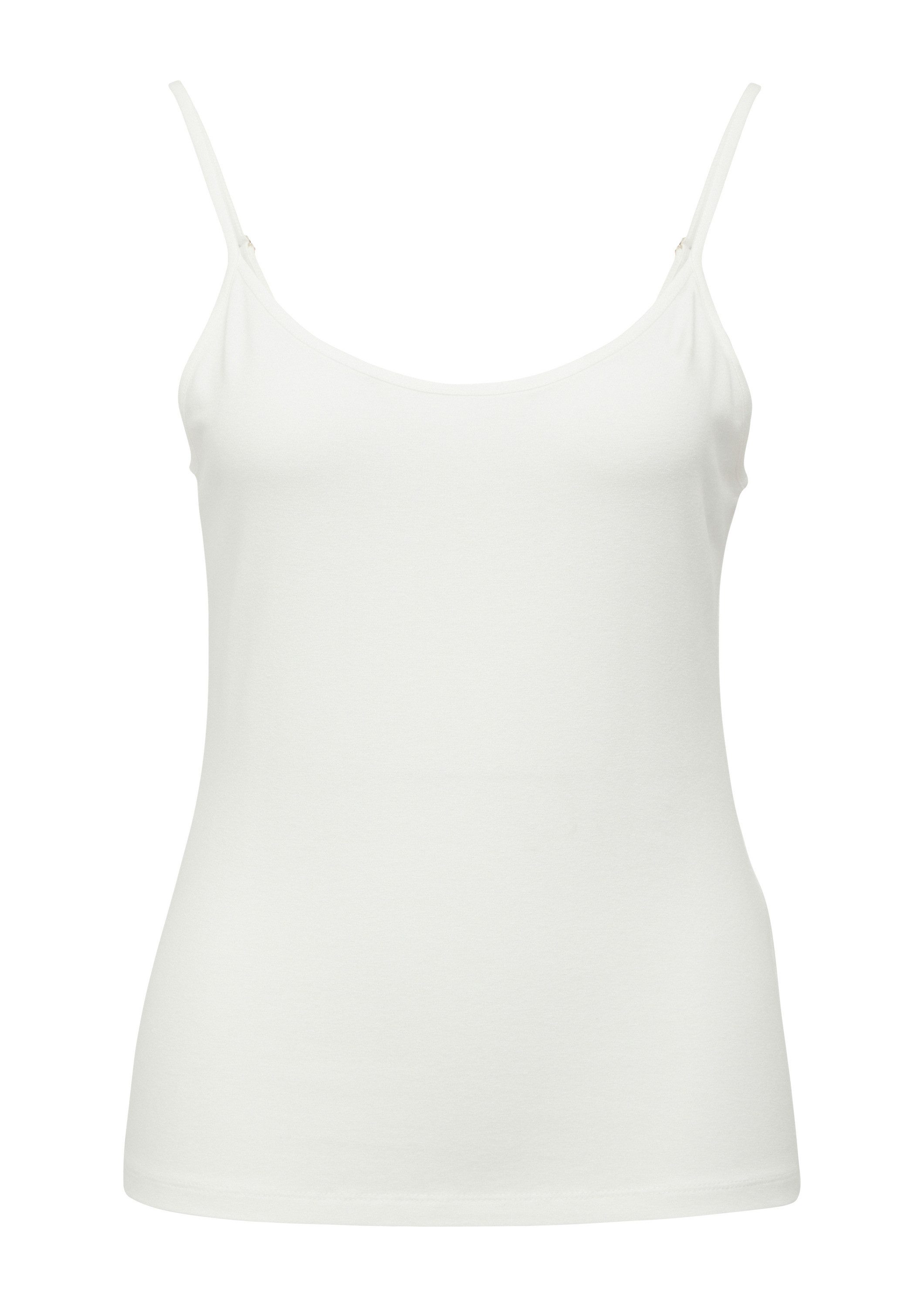 s.Oliver Muskelshirt T-Shirt Spaghettiträger-Top im Slim Fit aus Viskosemix günstig online kaufen