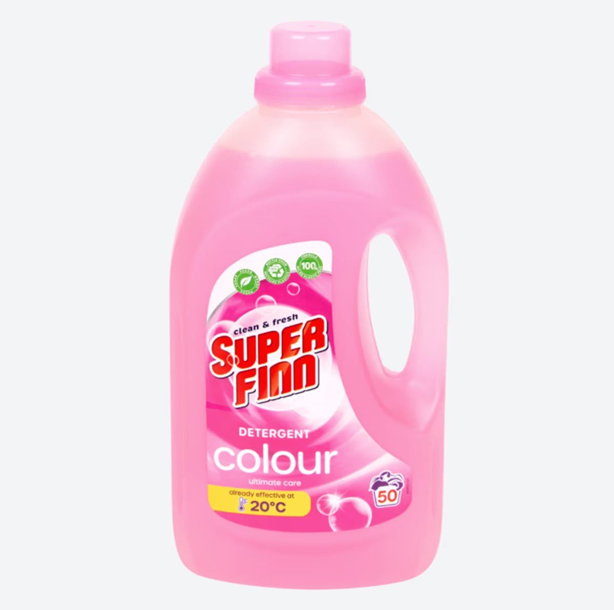 Spectrum Superfinn Flüssigwaschmittel 2 Liter 50 WG Color oder White Colorwaschmittel