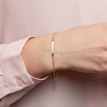 Unique Goldarmband Unique Armband für Damen aus 14K Gold mit Diamant