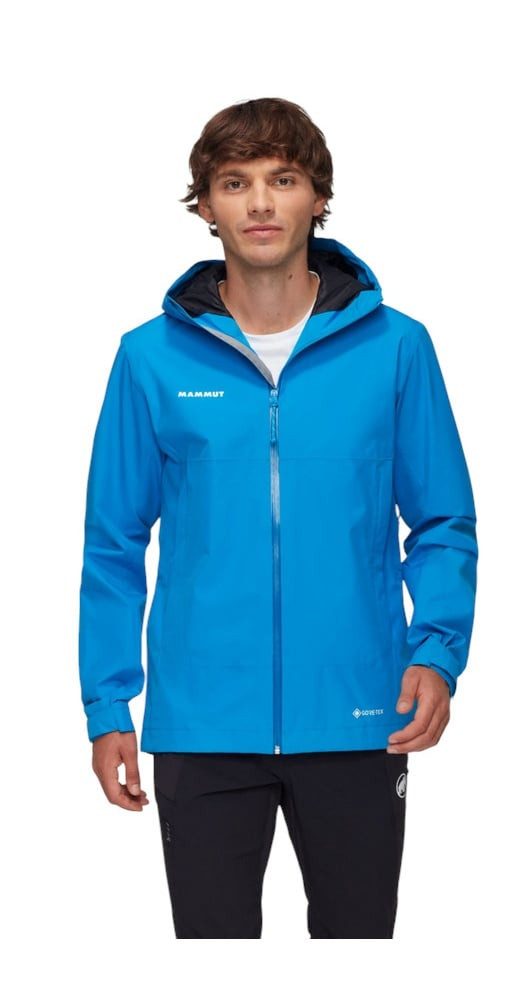 Mammut Allwetterjacke Hardshell-Wanderjacke Treeline HS Hooded (2-Lagen, wasserdicht)