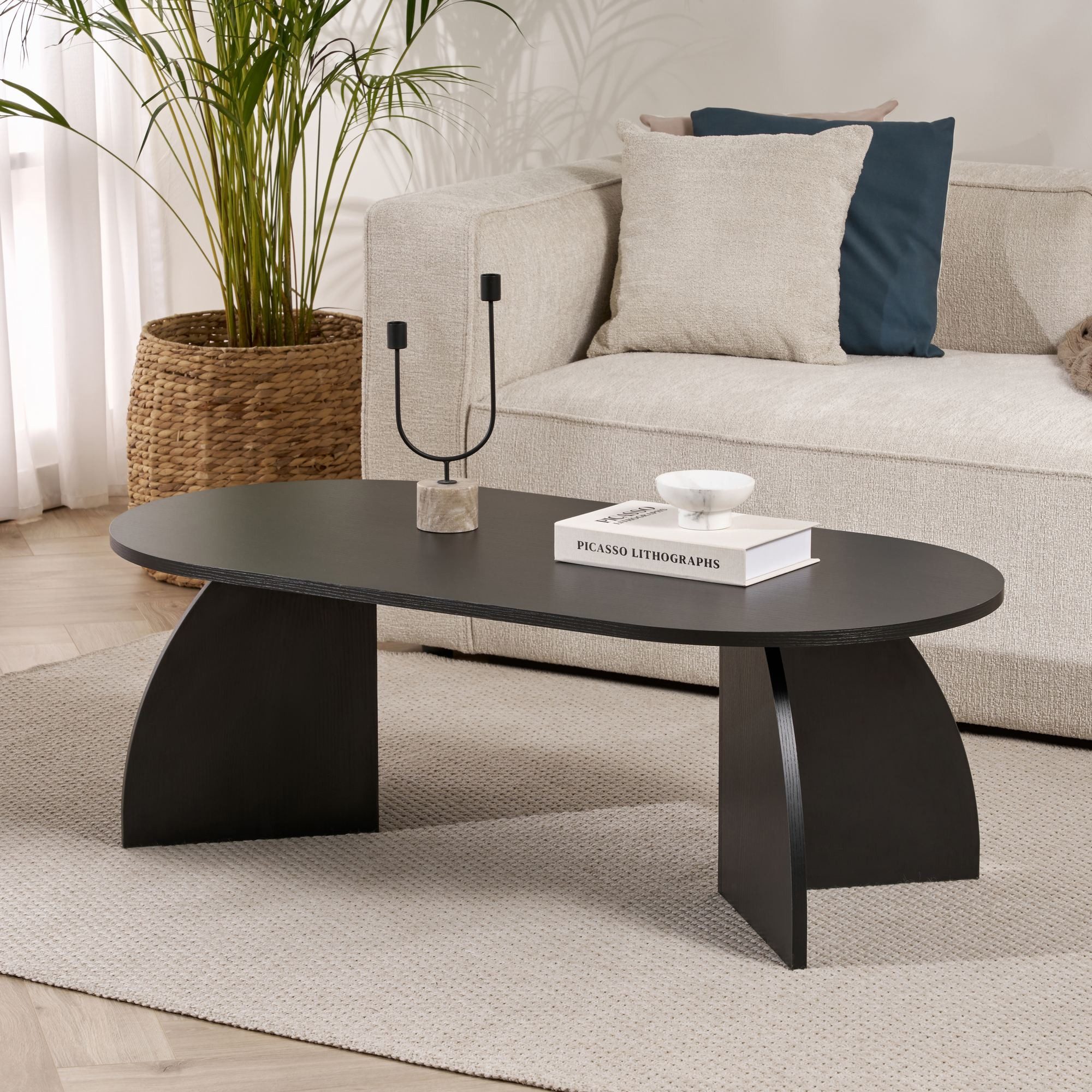 Skye Decor Couchtisch Melina B : 120 H : 40 T : 60 Cm (Packung, 1-St., 1 Couchtisch), Melaminbeschichtet 18 mm Plattenstärke