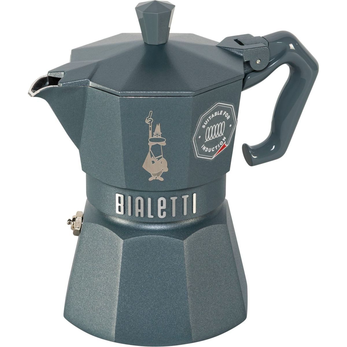 BIALETTI MOKA EXCLUSIVE 3TZ Induction, grey