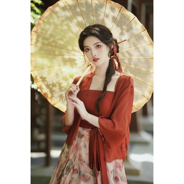 KIKI Abendkleid 2024 Neues Retro-Hosenträgerkleid im chinesischen Stil Hanfu