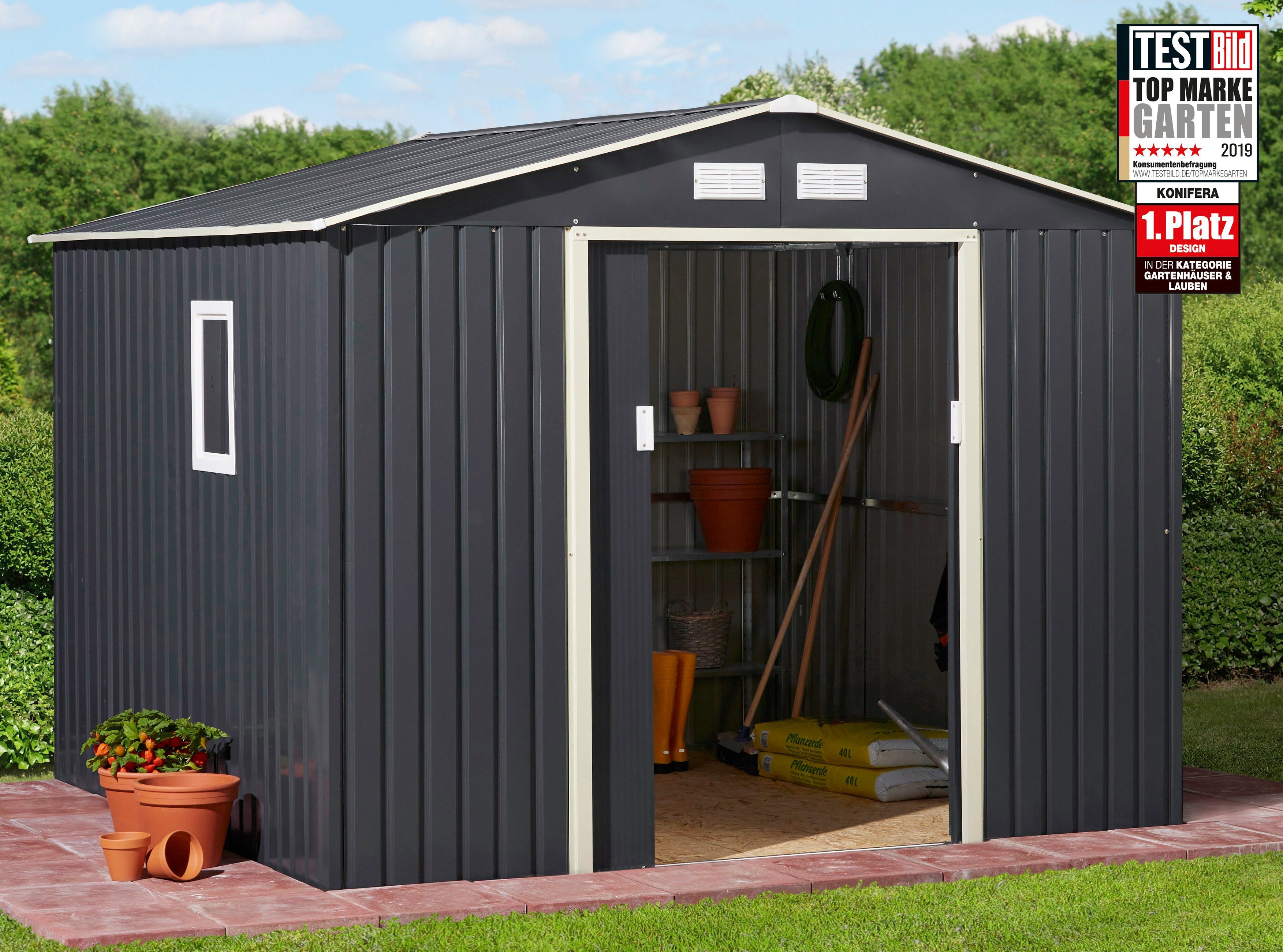 Gartenschrank Metall