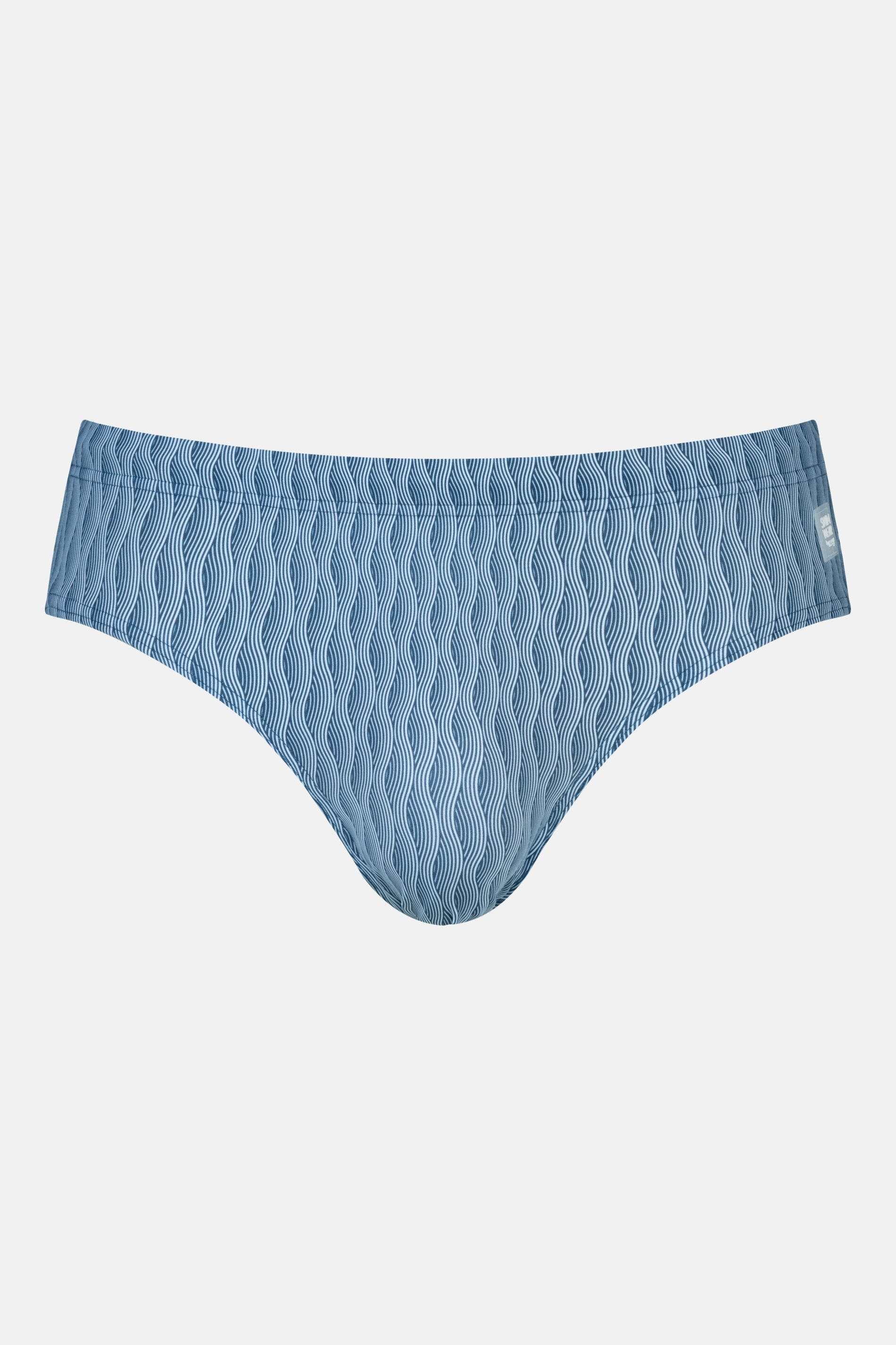 Mey Badeslip Mey Herren Badehose Serie Wave Swing mit Print (1-St) Badepants, Gemustert, Chlorecht, Meerwasser-resistent