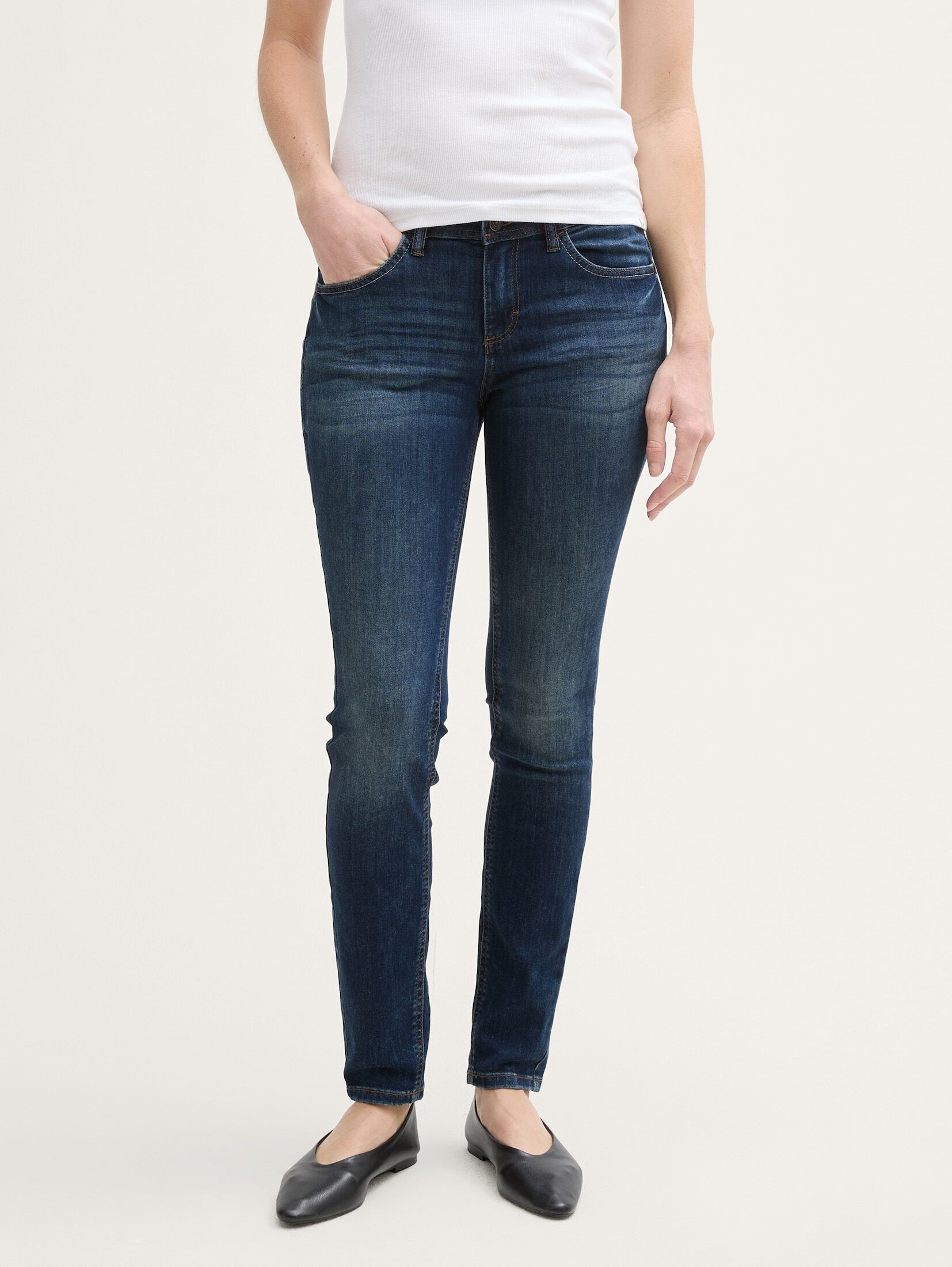 TOM TAILOR Skinny-fit-Jeans Jeanshosen TTALEXA SKINNY Jeans günstig online kaufen