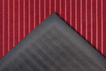 Fußmatte High Low Striped Mat, HANSE Home, rechteckig, Höhe: 5 mm, Schmutzfangmatte, rutschfest, waschbar, wetterfest, Innen, Außen, Flur