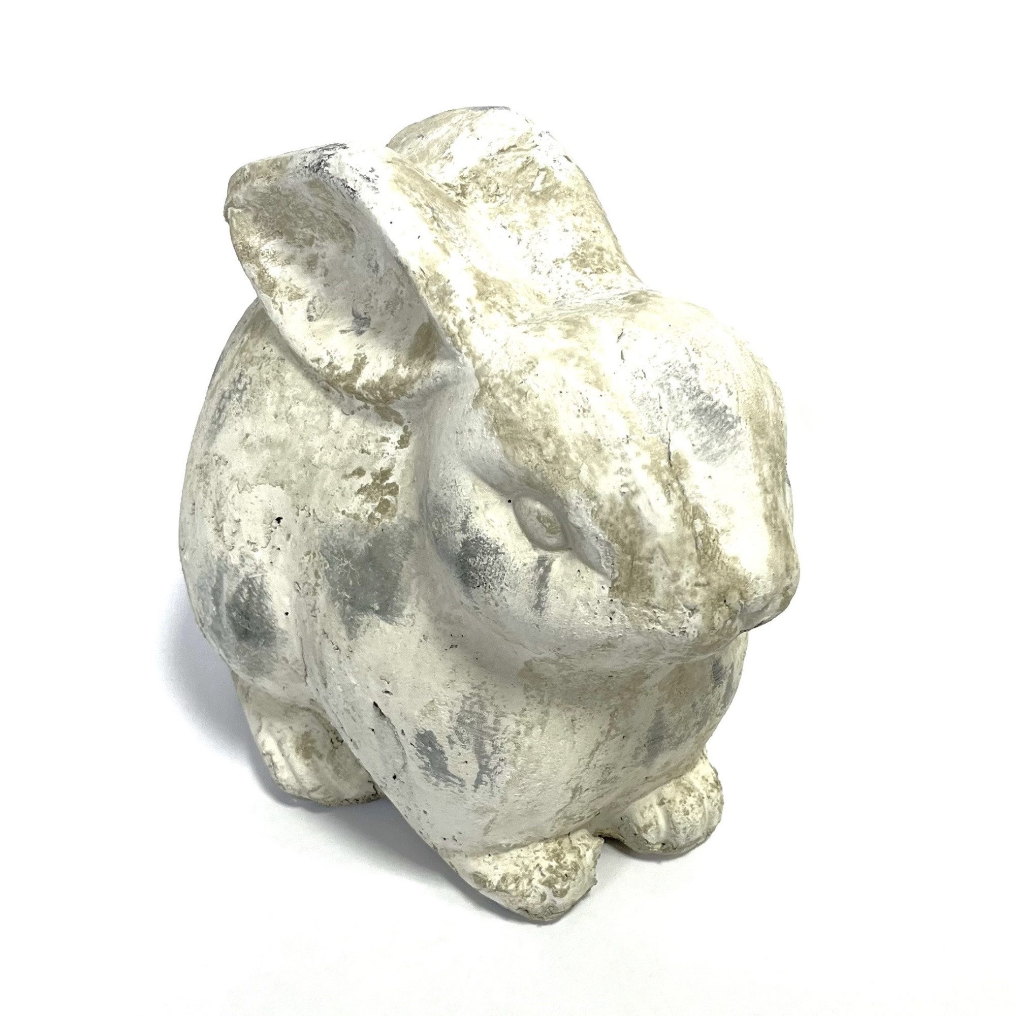 Exner GmbH Garten- & Wohnaccessoires Osterhase Hase Deko Ostern Beton Garten Stein Optik 30 cm, Steinoptik