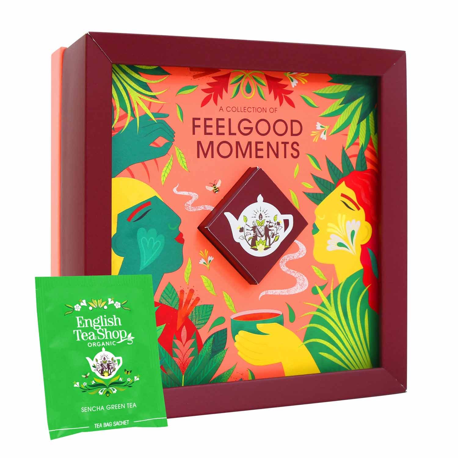 English Tea Shop Tee Kollektion "Feelgood Moments", Ayurveda Tee, BIO, 32 Teebeutel, 4 Sorten Ayurvedische Tees.