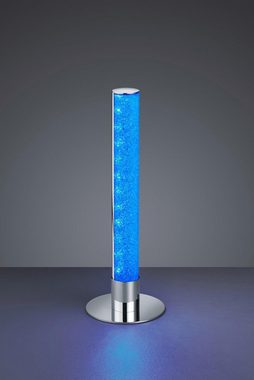 TRIO Leuchten Tischleuchte »EMILA«, LED Tischlampe mit RGBW Farbwechsel, dimmbar über Fernbedienung
