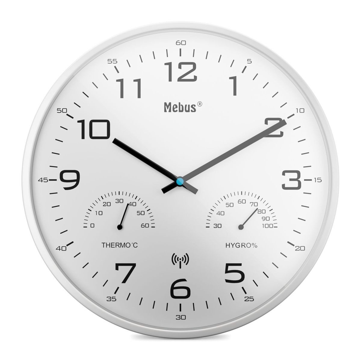 Mebus Wecker 52841 Funk Wanduhr