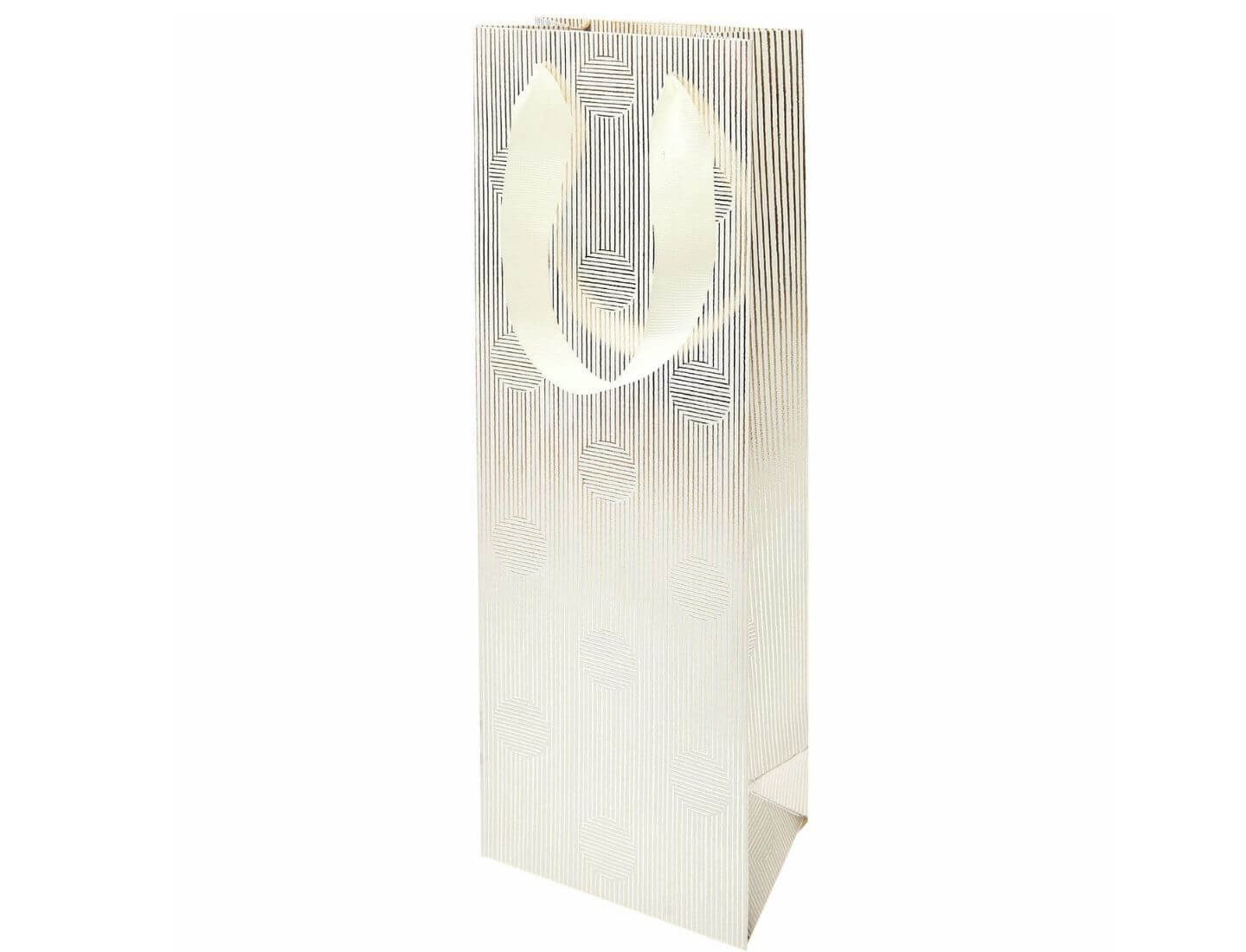 Rico Design Geschenkpapier Flaschentüte Struktur 12x36,5x8cm