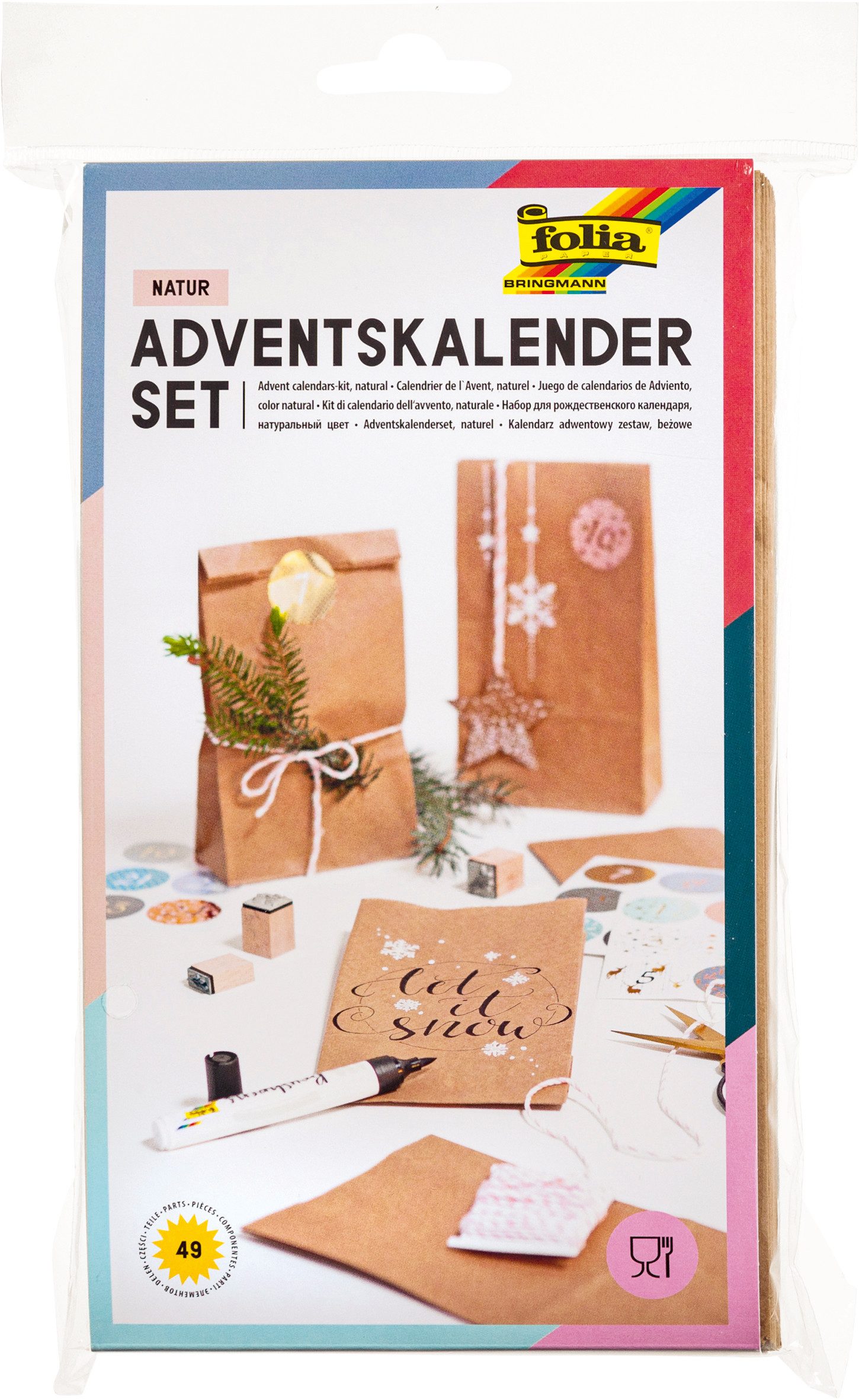 Folia Adventskalender Adventskalender-Set
