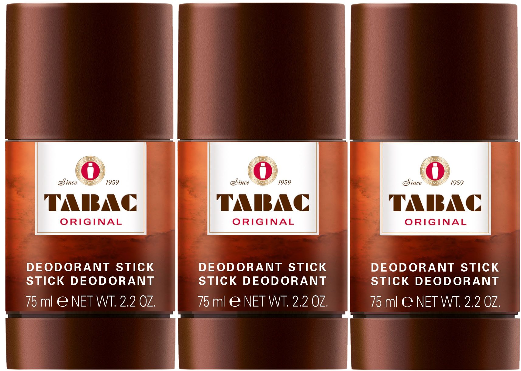 Tabac Original Deo-Set DEODORANT STICK, mit maskulinem Touch