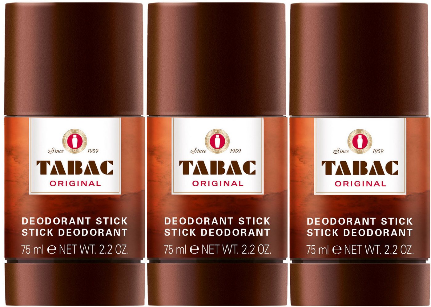 Tabac Original Deo-Set DEODORANT STICK, mit maskulinem Touch