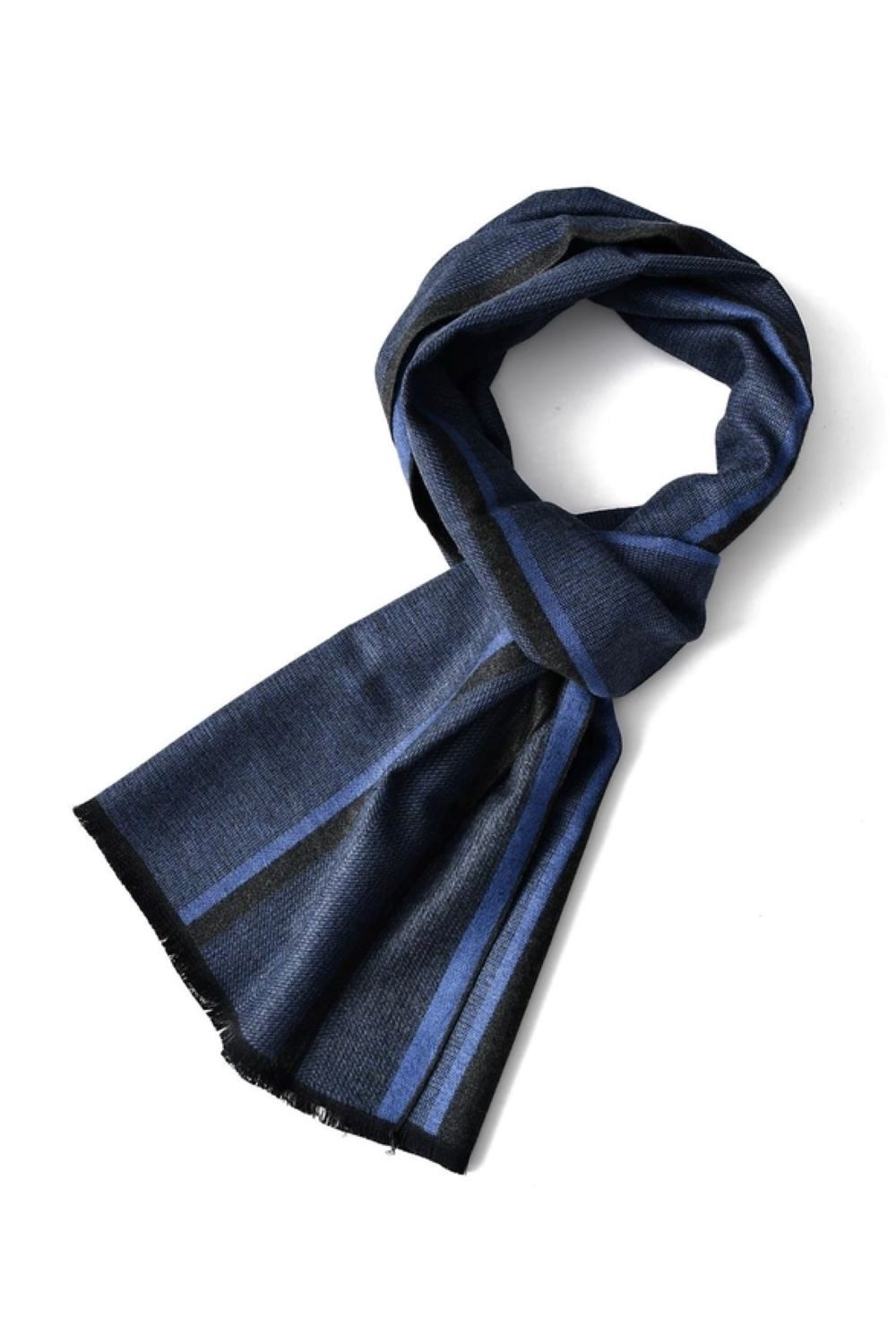 Fashion Scarf World Modeschal Unisex-Schal mit modernem Streifenmuster, Hoc günstig online kaufen