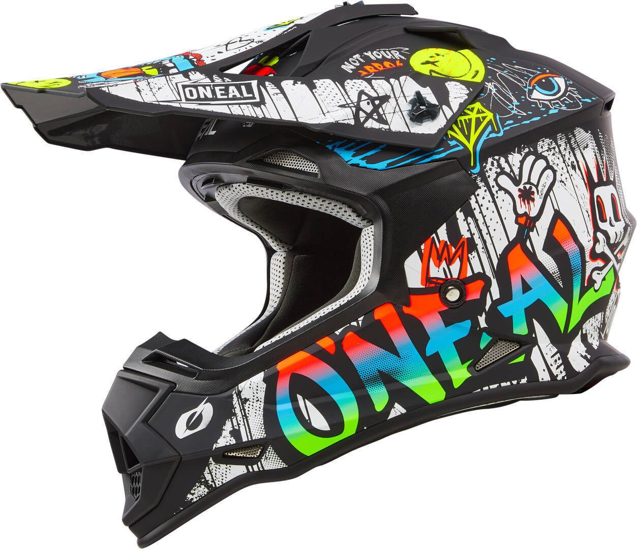 O’NEAL Motocrosshelm 2SRS Rancid bunter Motocross Helm