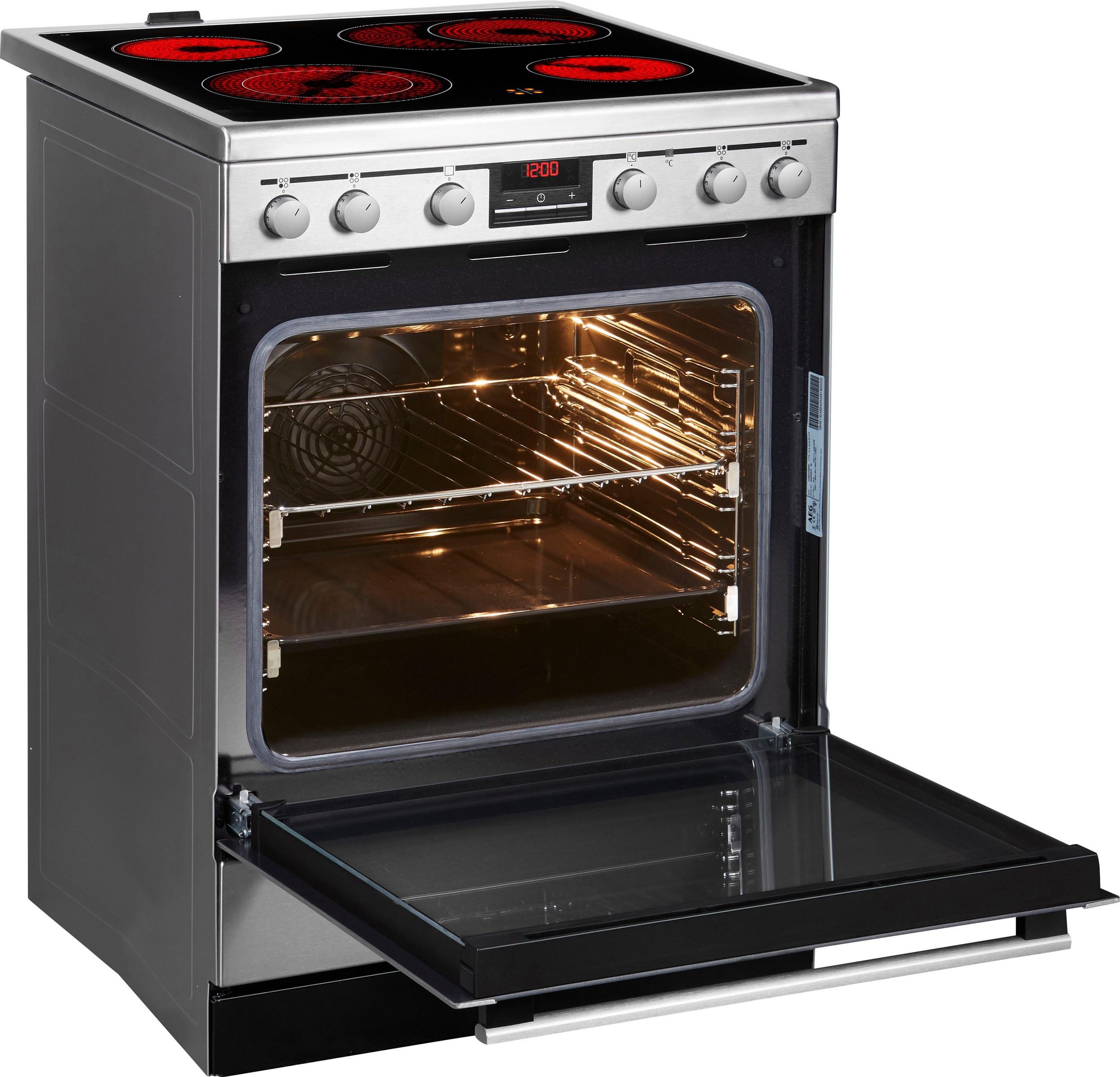 AEG Elektro-Standherd CCB6440BBM - AEG 