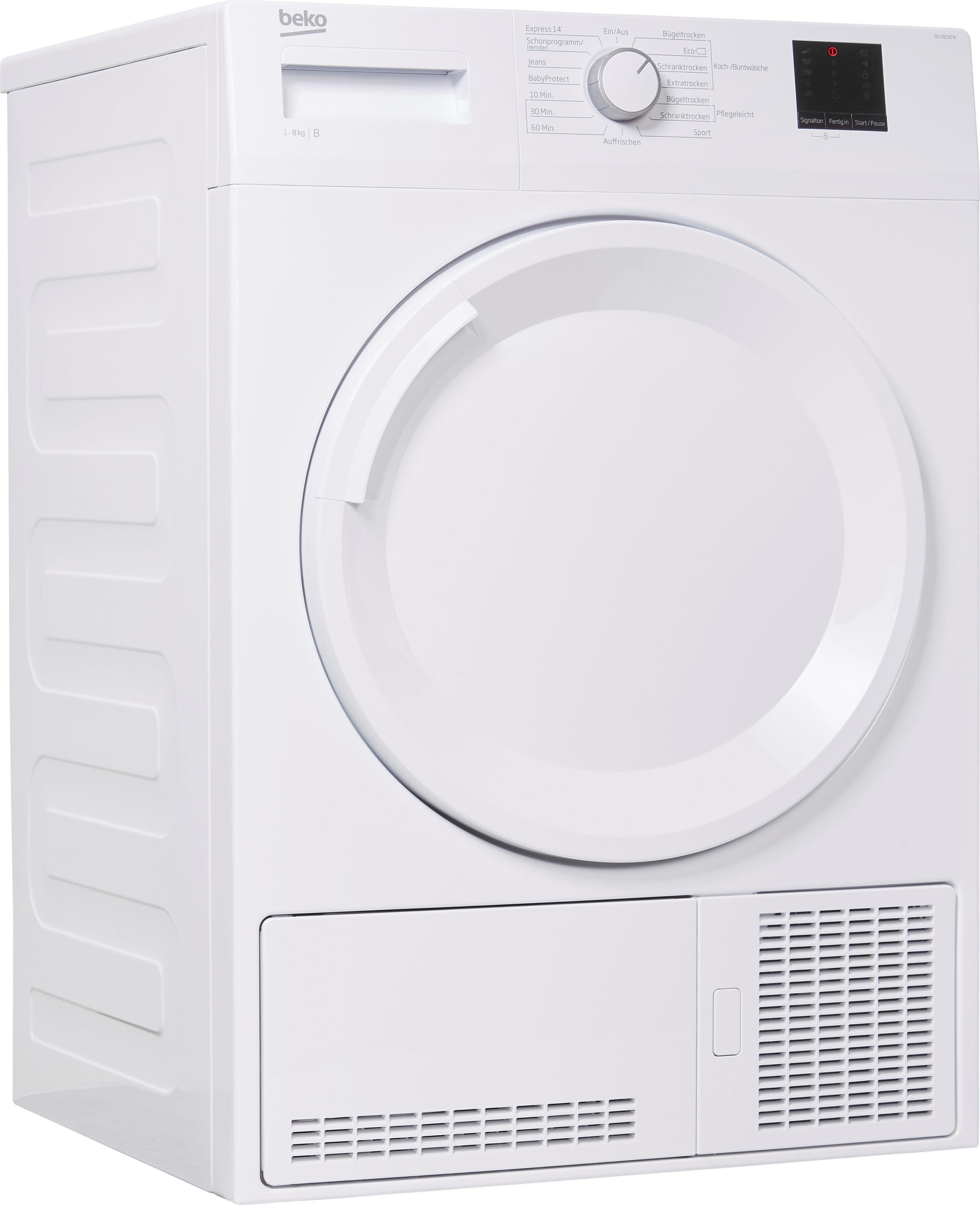 Image of BEKO Kondenstrockner DCU 8230 N, 8 kg
