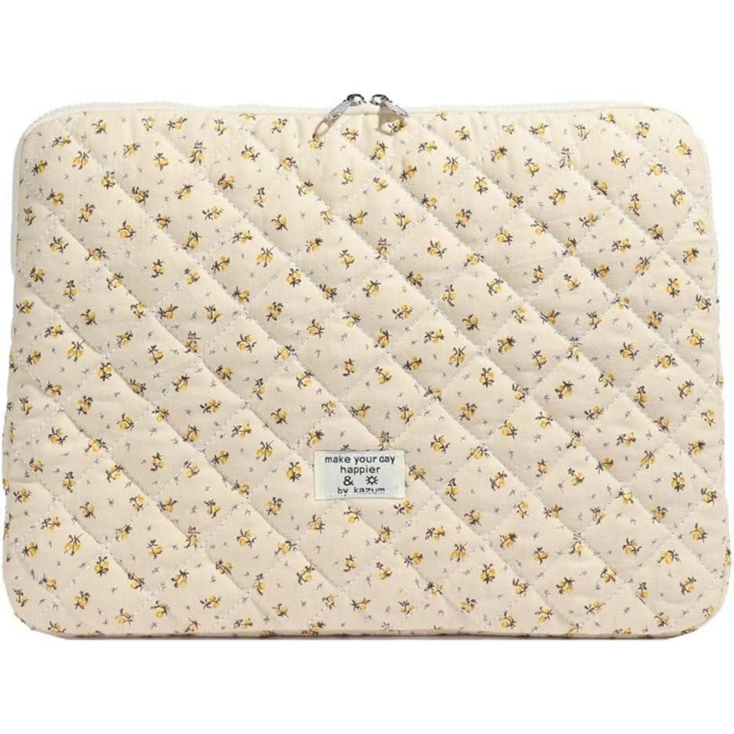 LuxusKollektion Laptoptasche Laptop Hülle Puffy 11 13 14 Zoll Notebook Gelb 15 Zoll