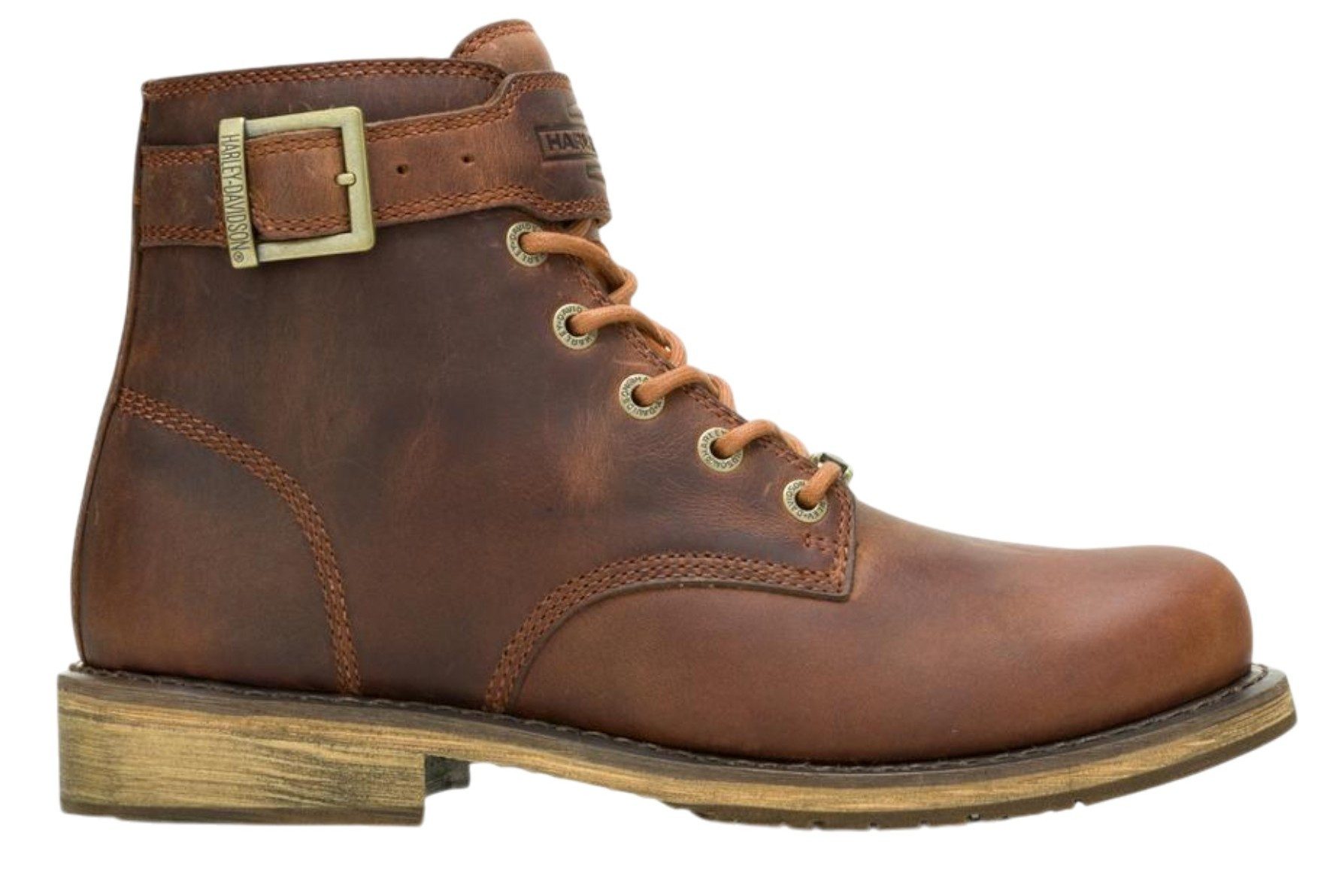 HARLEY-DAVIDSON D97312 VNTGMOTO Short CE Brown Stiefel