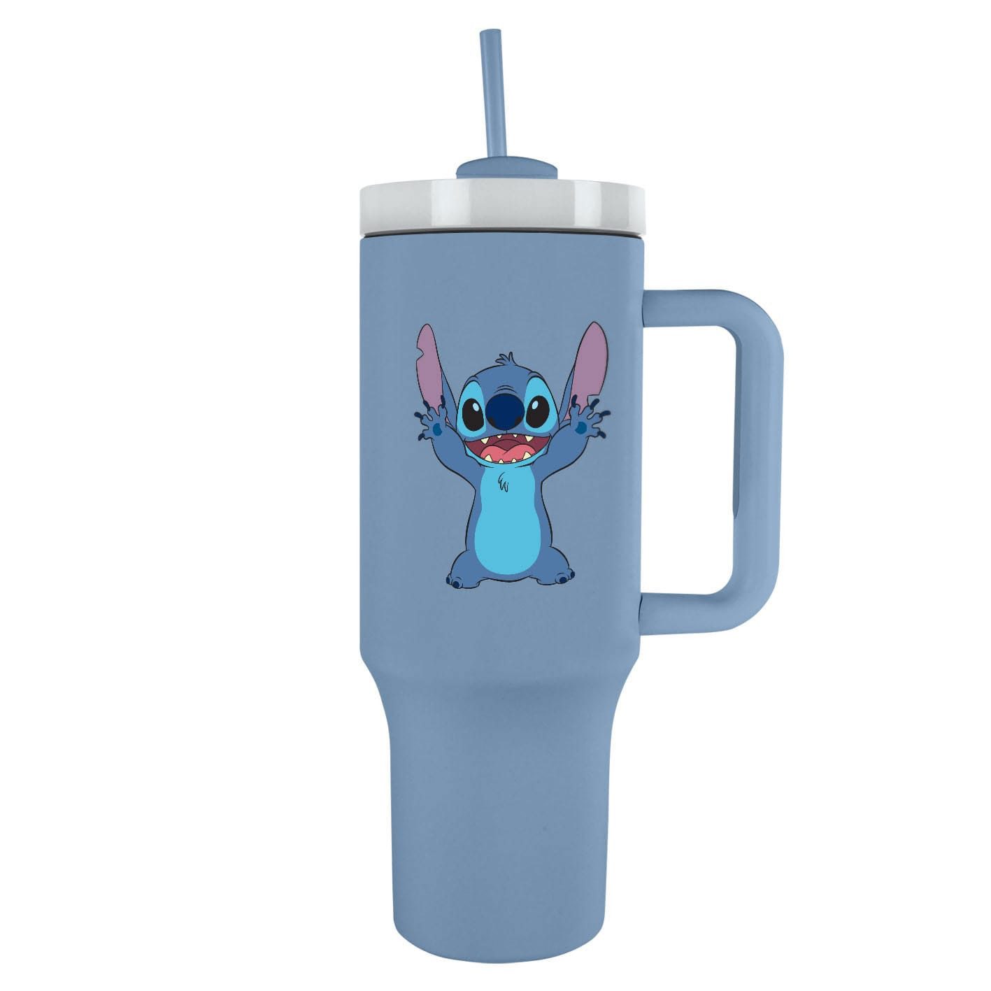 Pyramid International Coffee-to-go-Becher Lilo & Stitch Edelstahl-Trinkbecher Stitch 1130 ml, 1-tlg., Offiziell lizenzierter Edelstahl-Trinkbecher