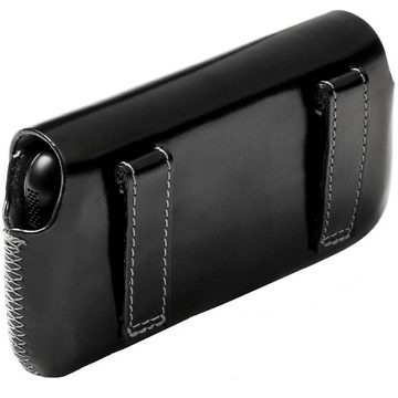Krusell Handyhülle Handy-Tasche Hector M Cover Schutz-Hülle Black, Gürtel-Tasche Quertasche Etui mit Gürtelschlaufe