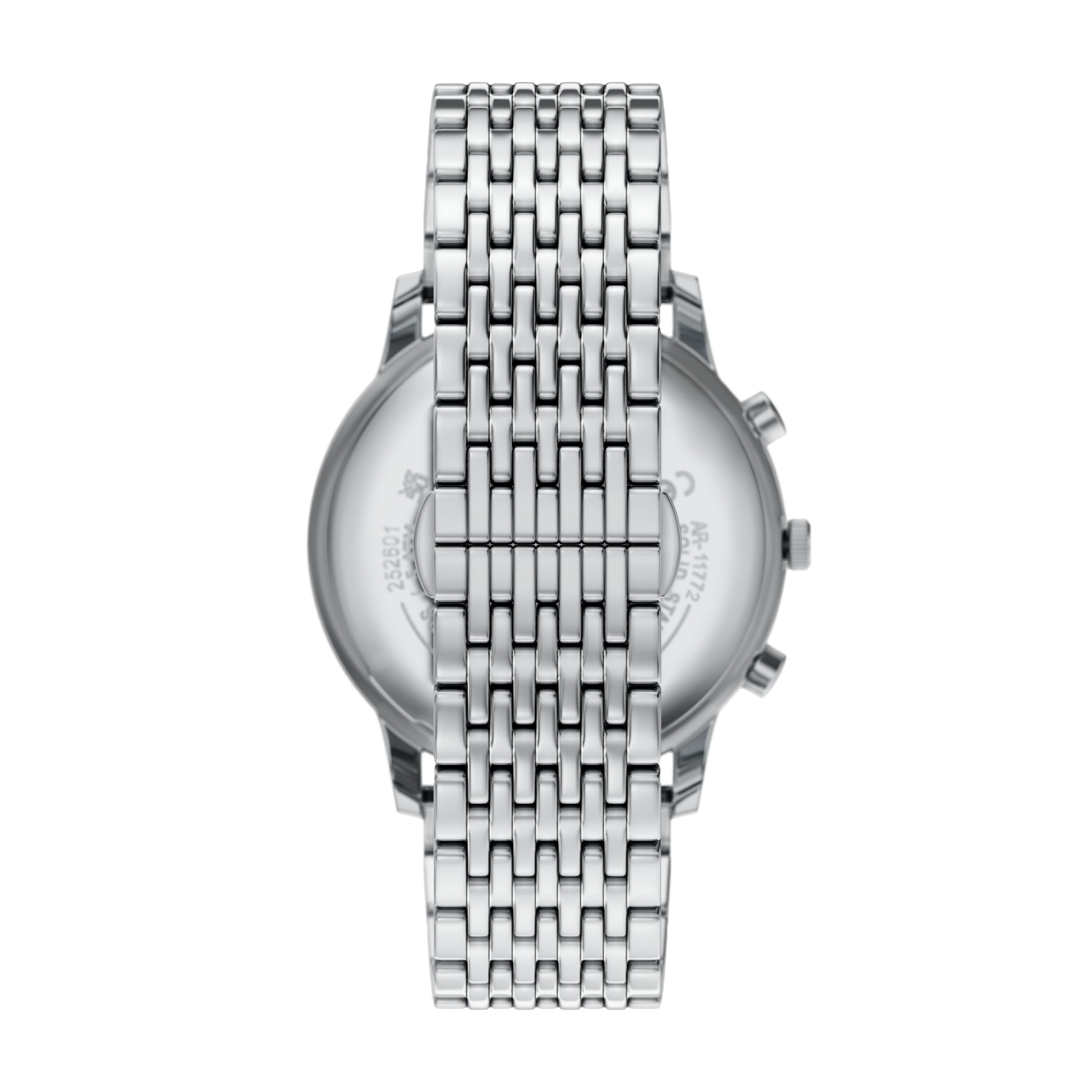 Emporio Armani Chronograph AR11772, Quarzuhr, Armbanduhr, Herrenuhr, Edelstahlarmband, analog, Tag