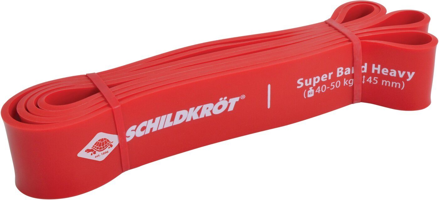 SUPER 45mm Schildkröt-Fitness Wider Heavy Gymnastikbänder red, 1 BAND