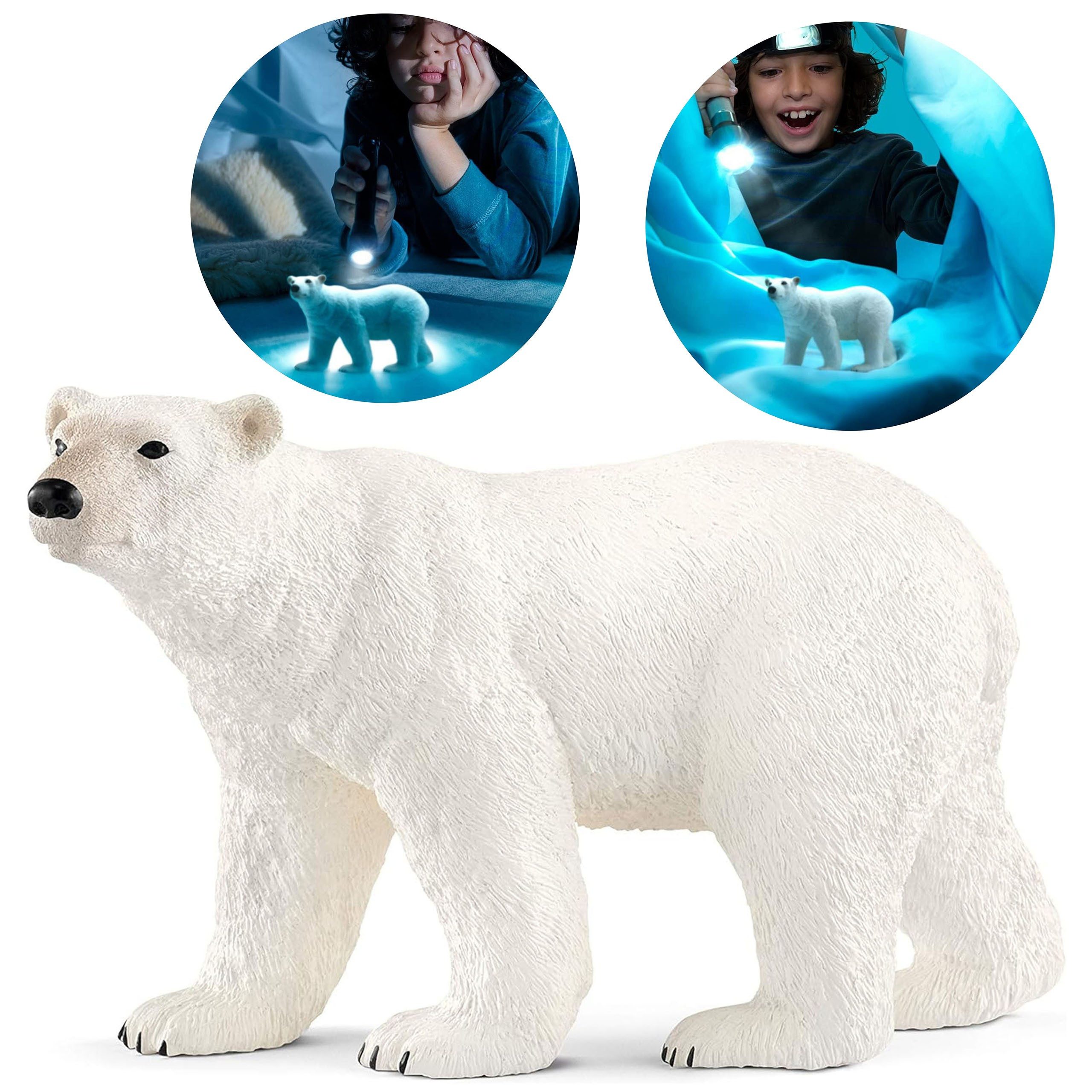 Sarcia.eu Spielfigur Schleich Wild Life - Eisbär, Spielfigur ab 3 Jahren