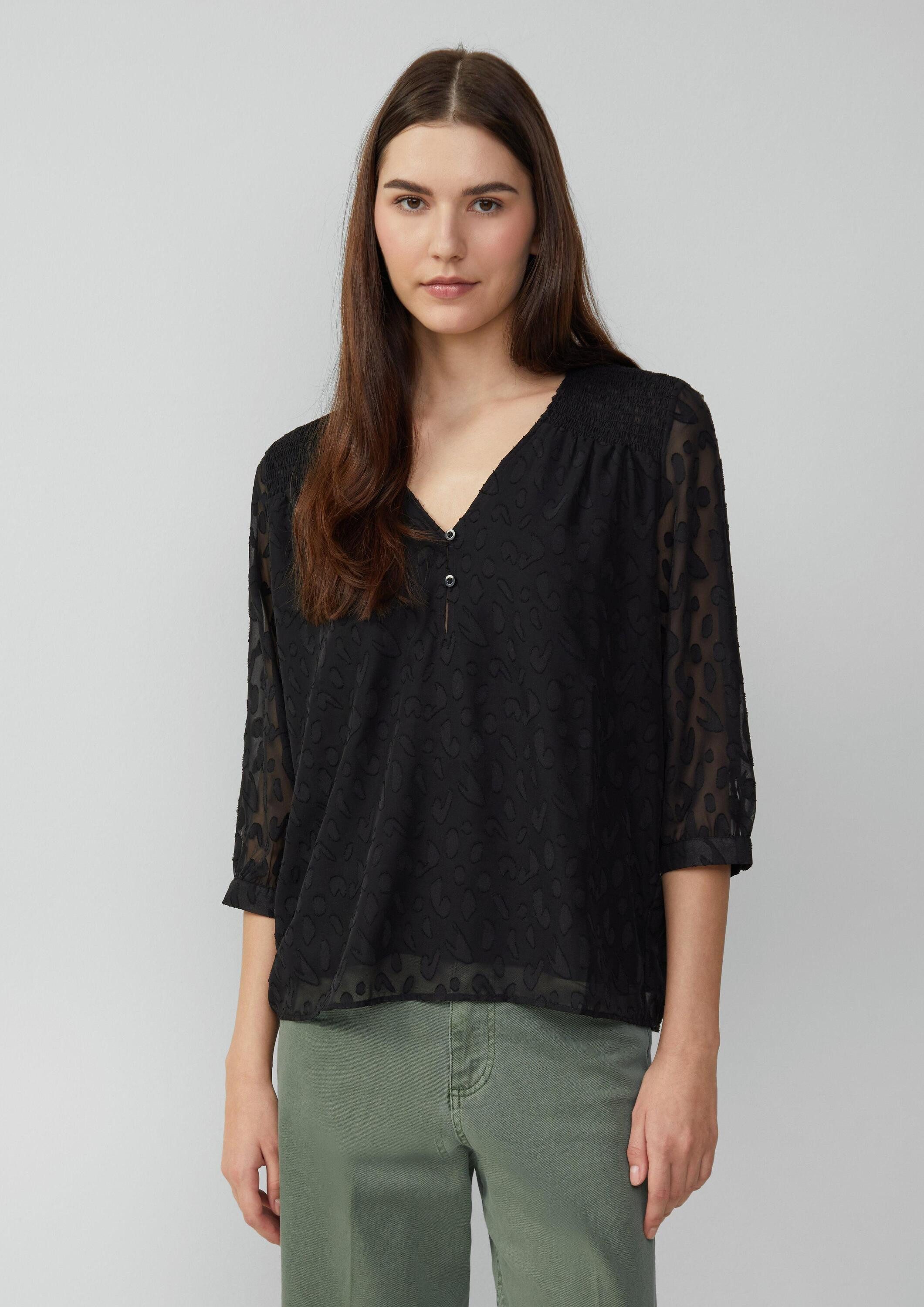 Kurzarmbluse Bluse