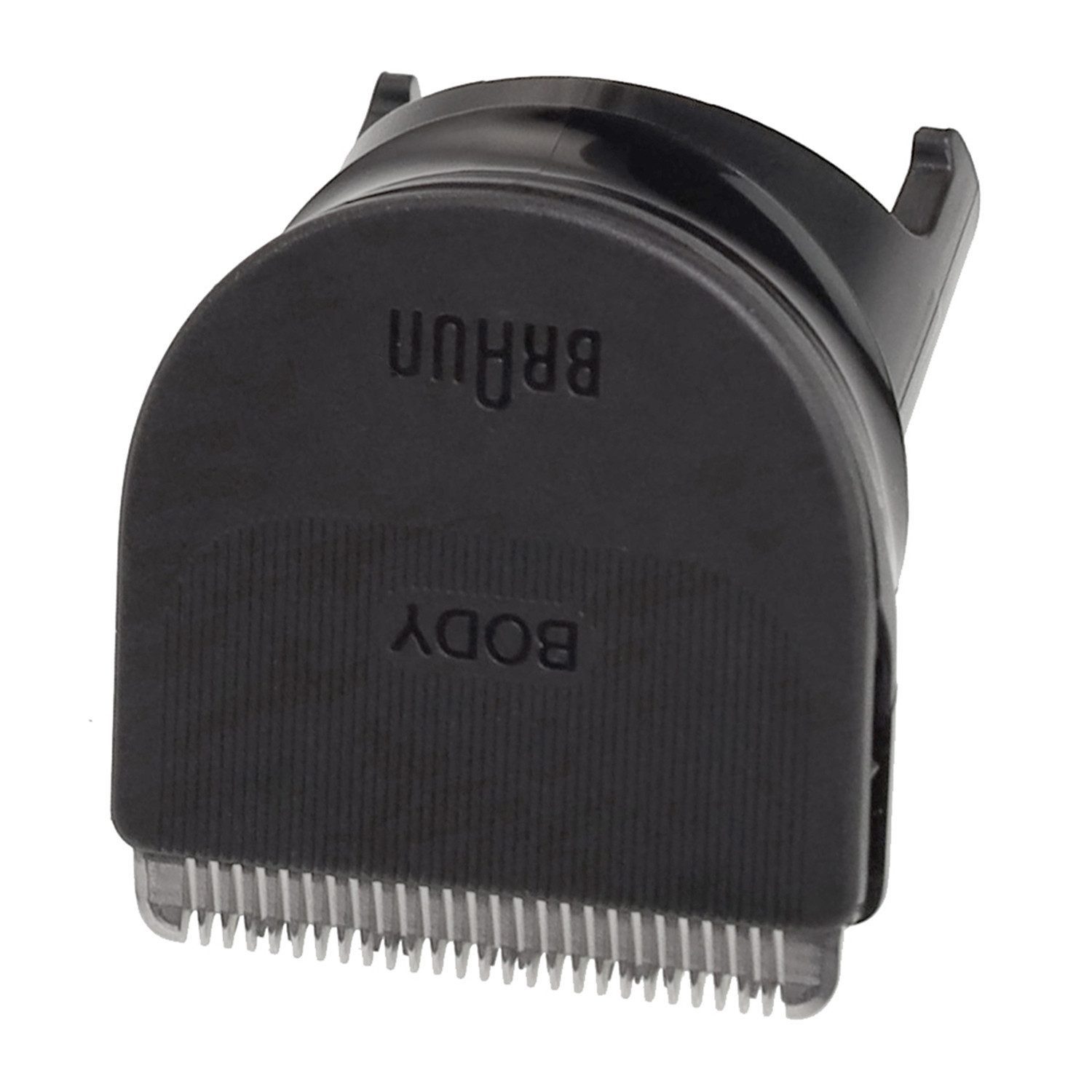 Braun Aufsatz Barttrimmer Braun Trimmerkopf, BODY, schwarz 25 Zähne