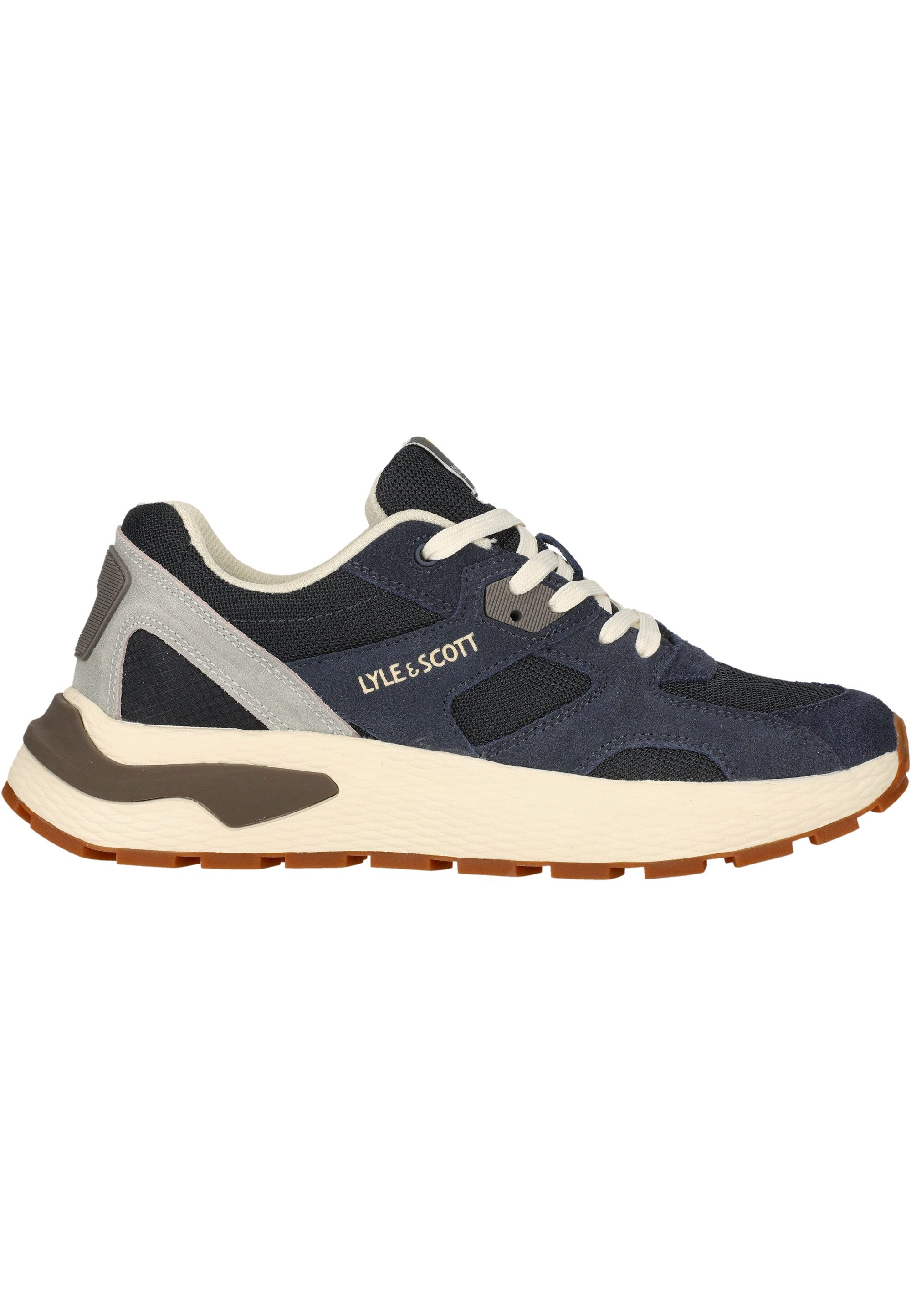 Lyle & Scott Logan Sneaker mit geformter, hochelastischer Innensohle
