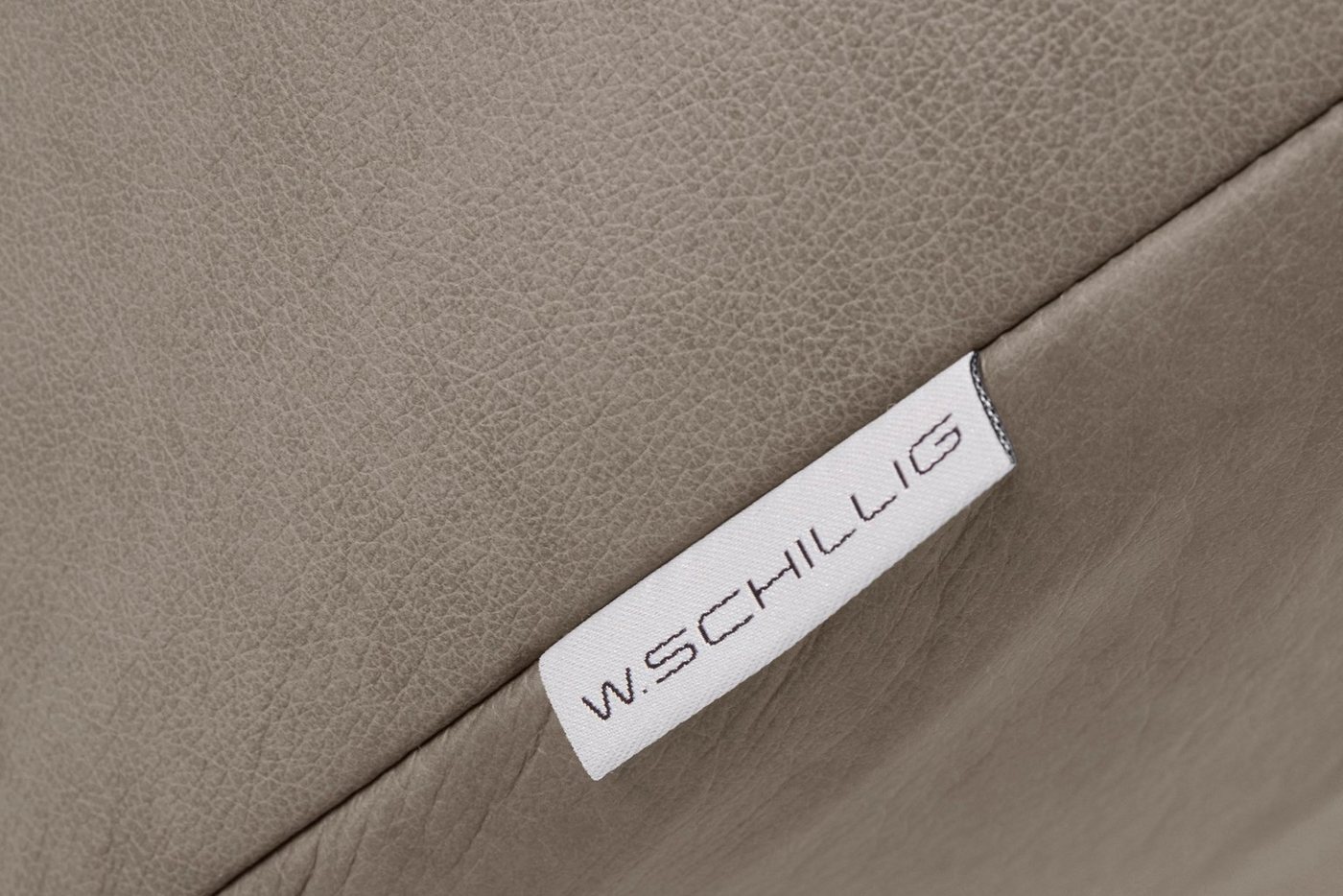 W.SCHILLIG 2,5-Sitzer »william«, Ledersofa, wahlweise mit Sitztiefenverstellung, Breite 206 cm-kaufen