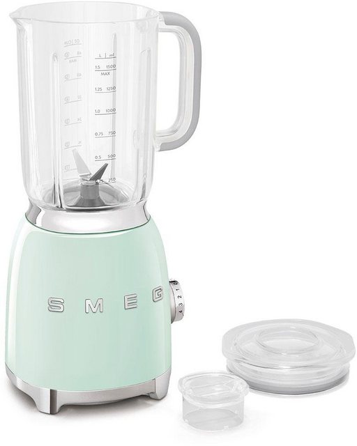 Smeg Standmixer BLF01PGEU Pastellgrün, 800 W, 4 Stufen