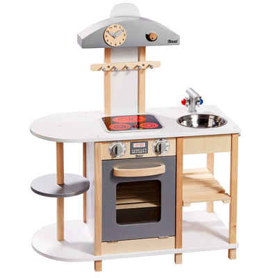 howa Spielküche »Deluxe« Holz, aus Holz mit LED Kochfeld