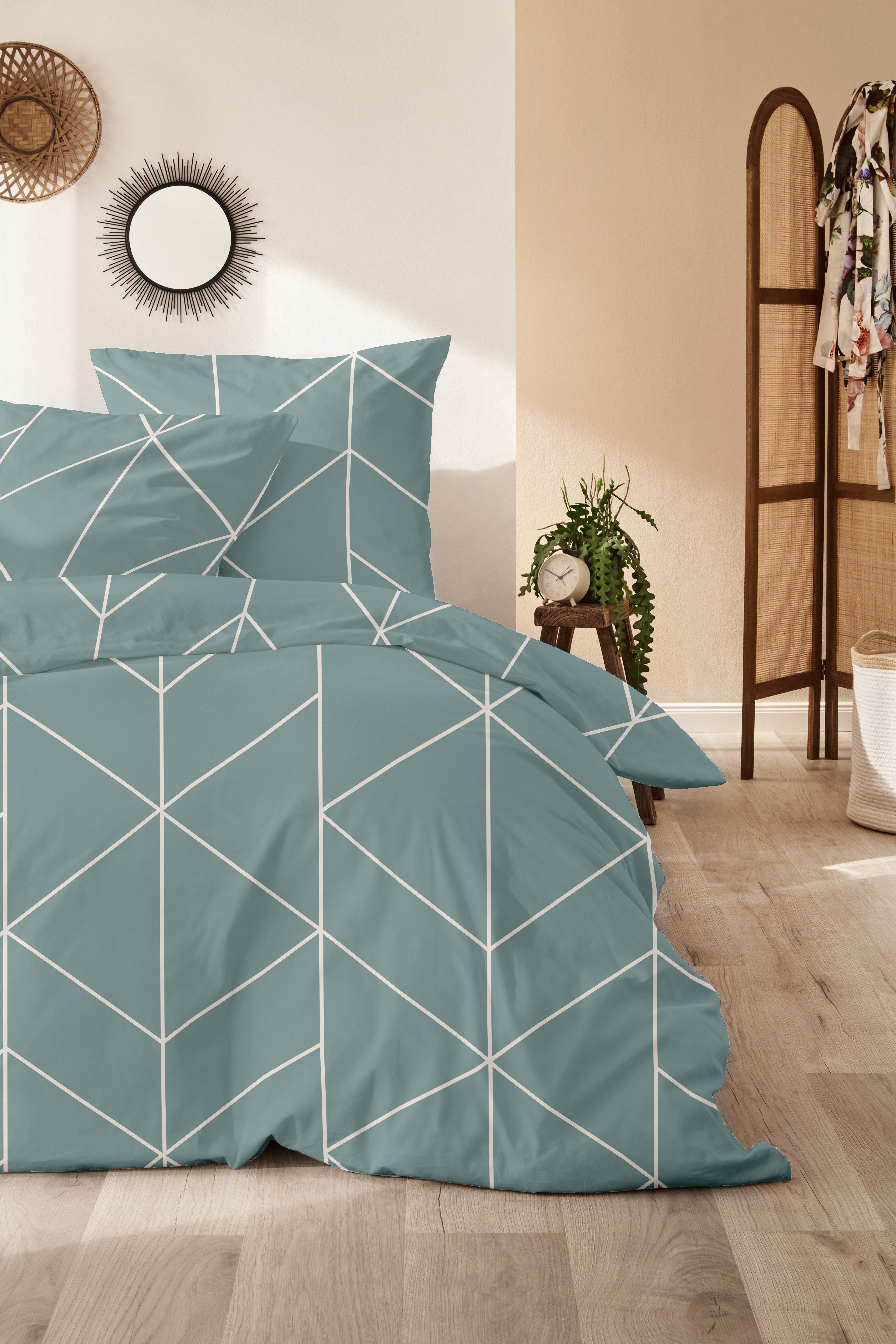 Primera Bettwäsche Mako-Satin-Bettwäsche Golden, Mako-Satin, mit günstig online kaufen