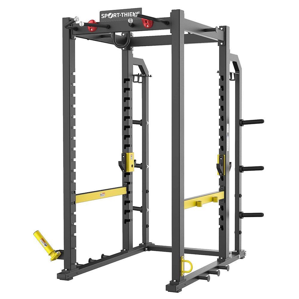 Sport-Thieme Kraftstation Multi-Rack Pro 800, Für Langhantel- und Klimmzugtraining