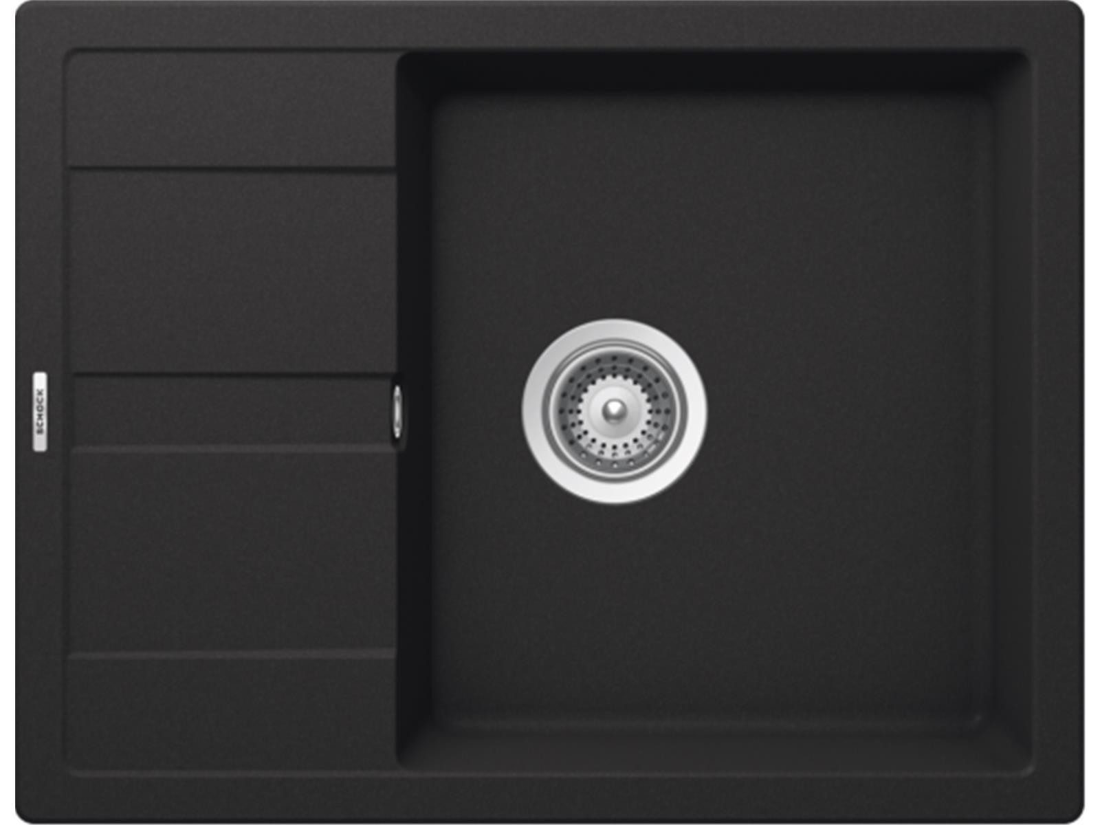 Schock Einbauspüle Einbauspüle Manhattan D-100 A Onyx - Auflagespüle