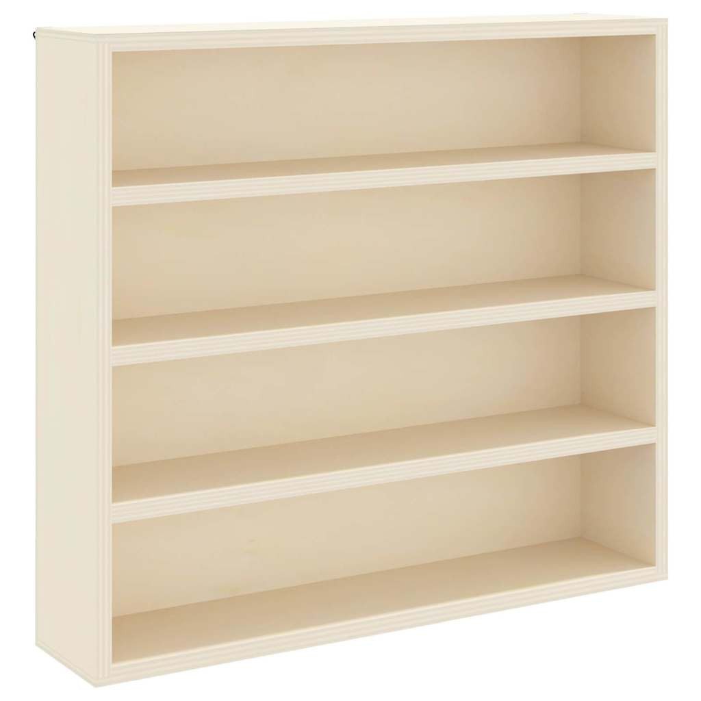 vidaXL Regal Wanddisplay-Case Wandhalterung Beige 40 x 8,5 x 37 cm, 1-tlg.