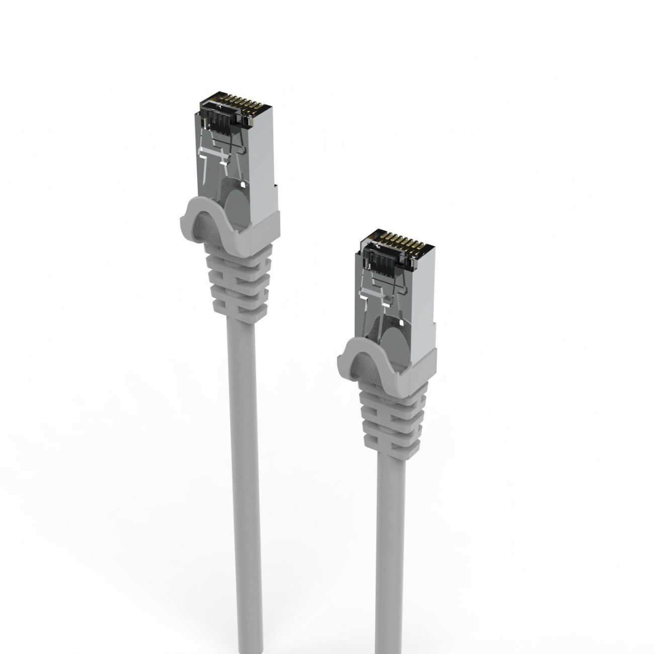 INCA ICAT7-05AG Netzwerkkabel, RJ45 Stecker, RJ45 Buchse, Cat7 Netzwerkkabel 5 m S/FTP 10 Gbit/s LSZH