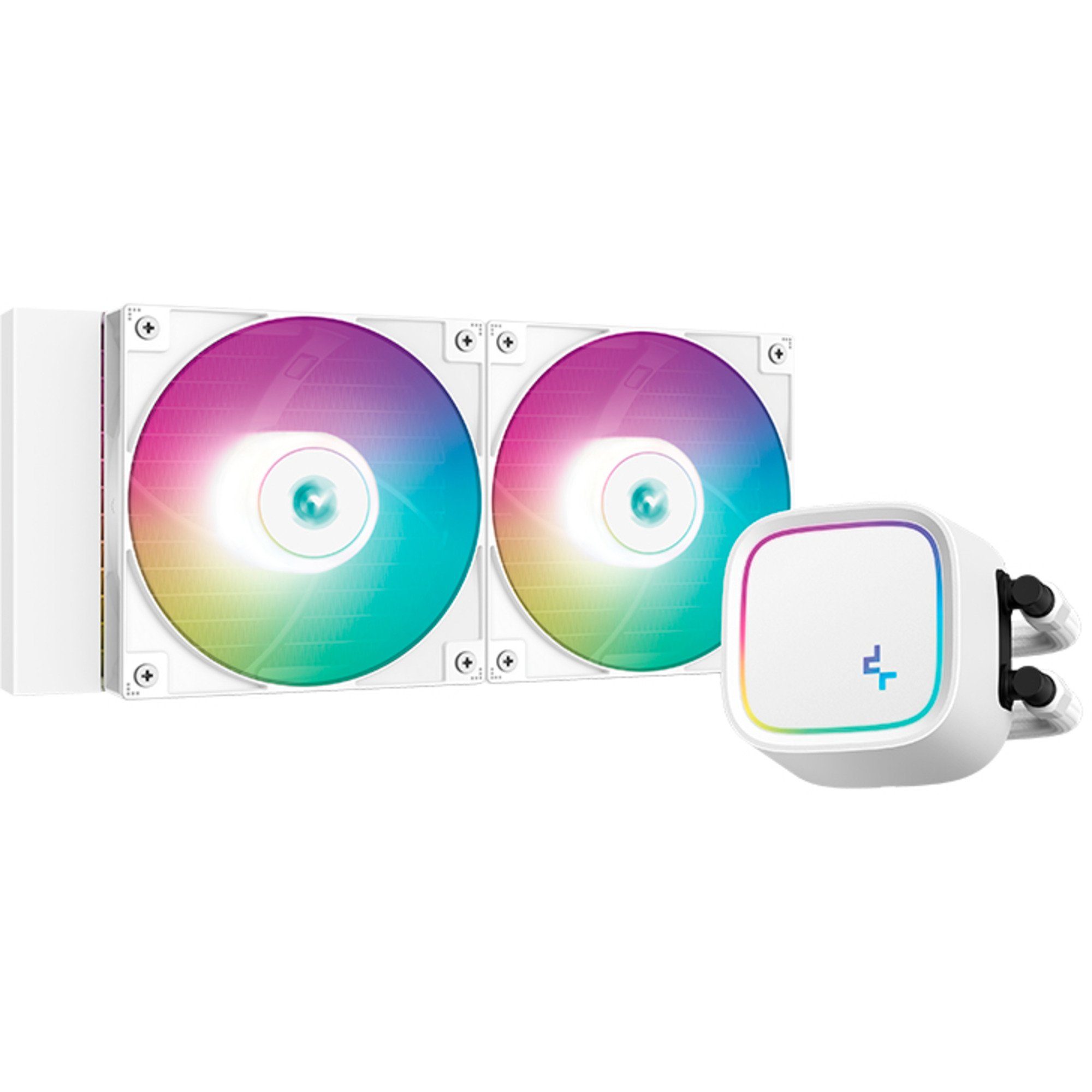 DeepCool CPU Kühler DeepCool LE520 WH 240mm, Wasserkühlung