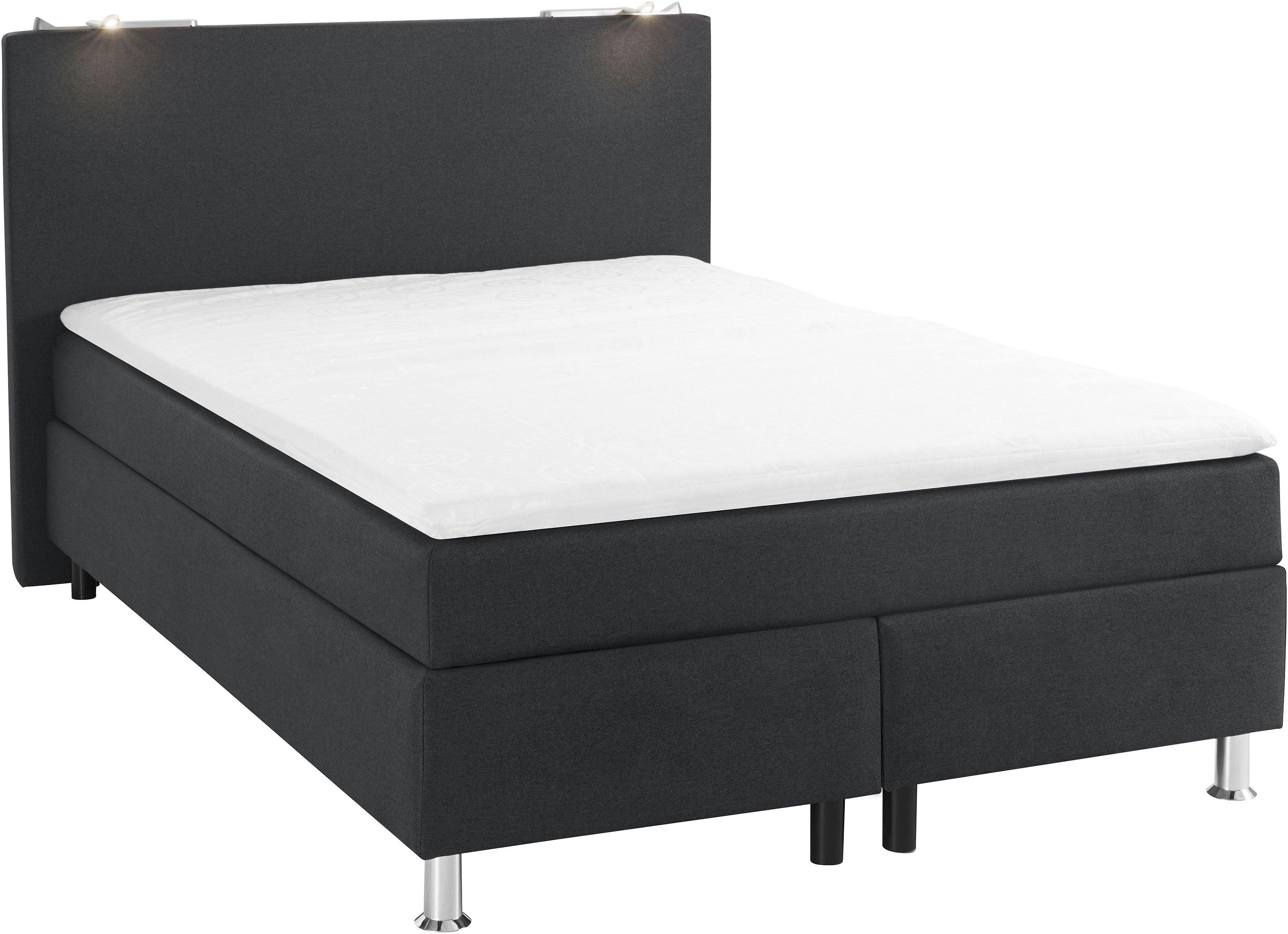 COLLECTION AB Boxspringbett, inkl. LED-Beleuchtung und Topper-kaufen