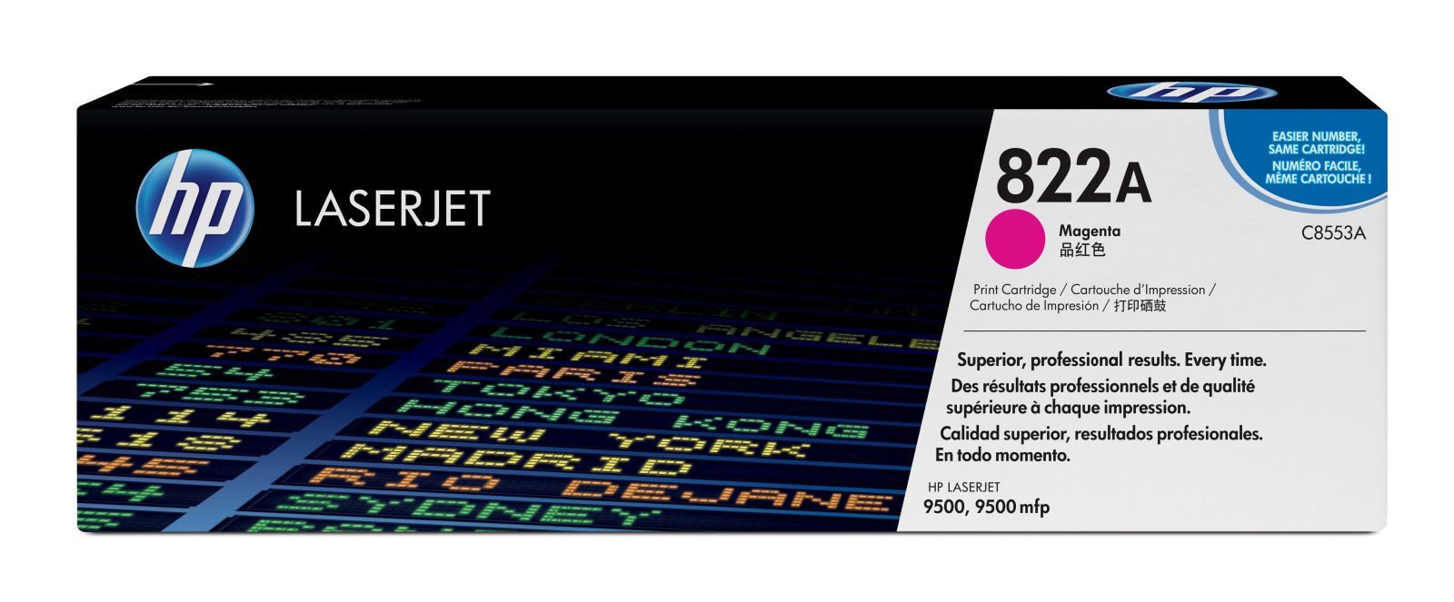 Tonerpatrone 822A - Magenta - original - LaserJet - Tonerpatrone (C8553A)