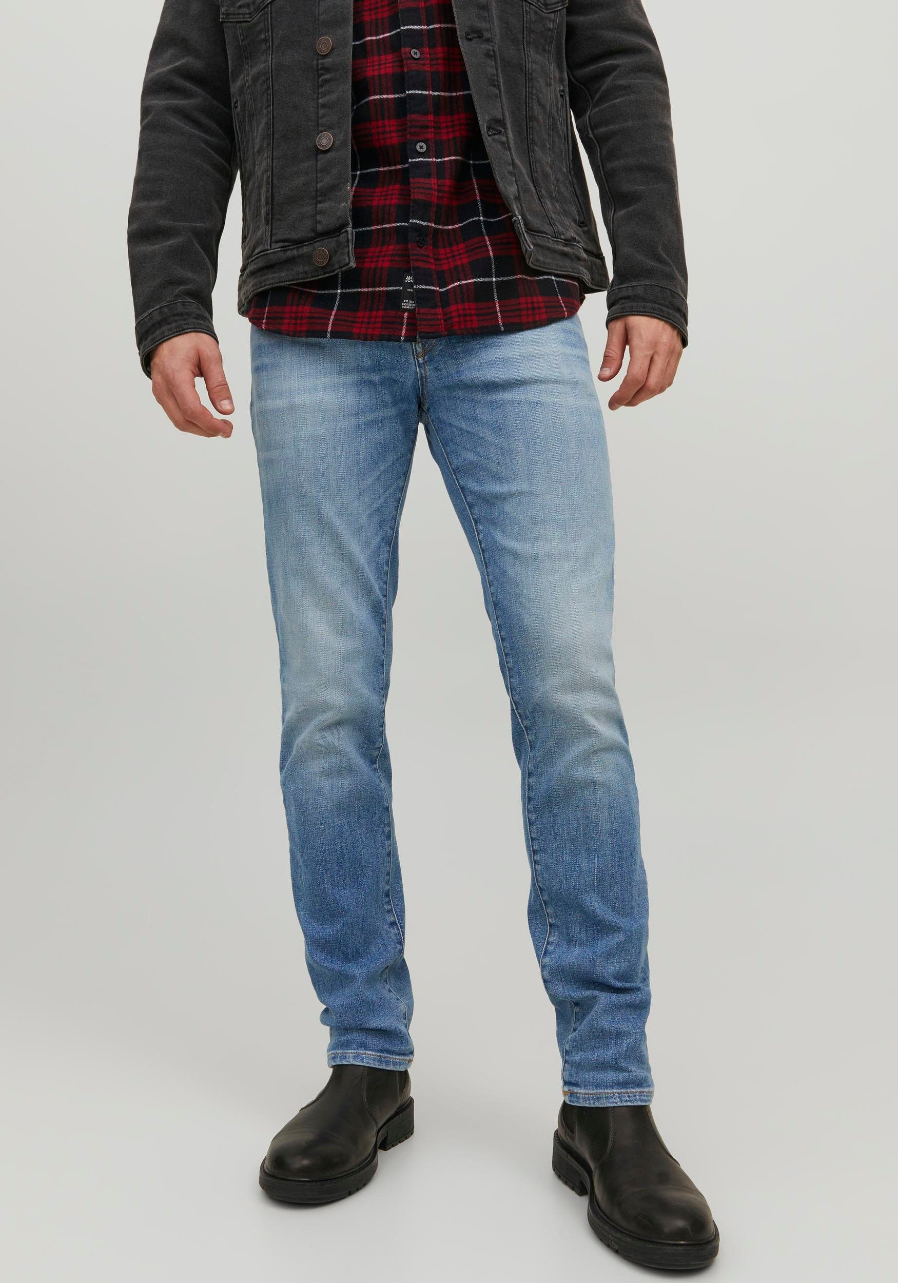 Jack & Jones Slim-fit-Jeans JJITIM JJDAVIS JJ 074 NOOS