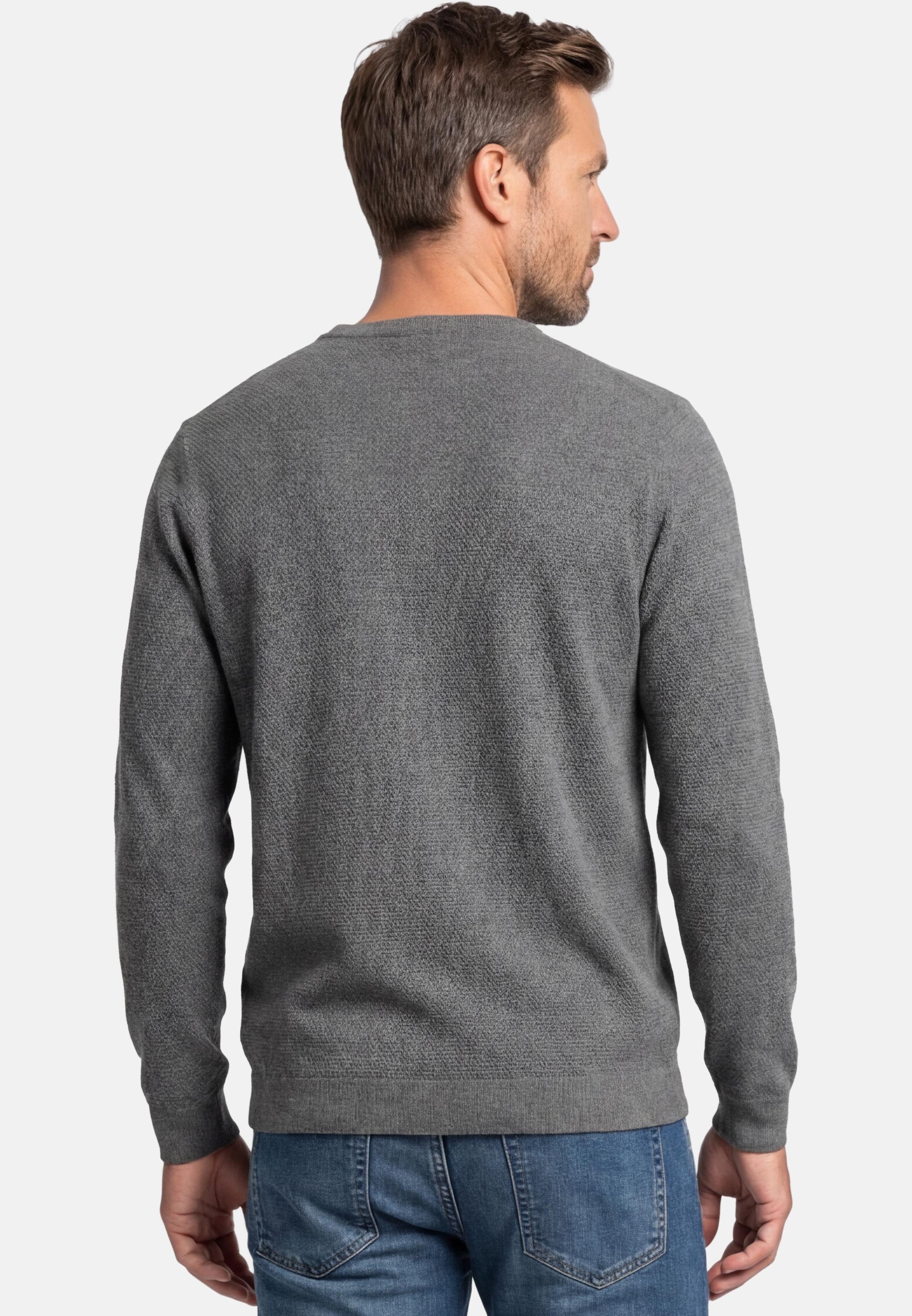 RAGMAN Langarmshirt 3er Pack Basic (Spar-Set, 3-tlg) Langarmshirt - Baumwolle - Atmungsaktiv - Gerader Schnitt mit Rundhals